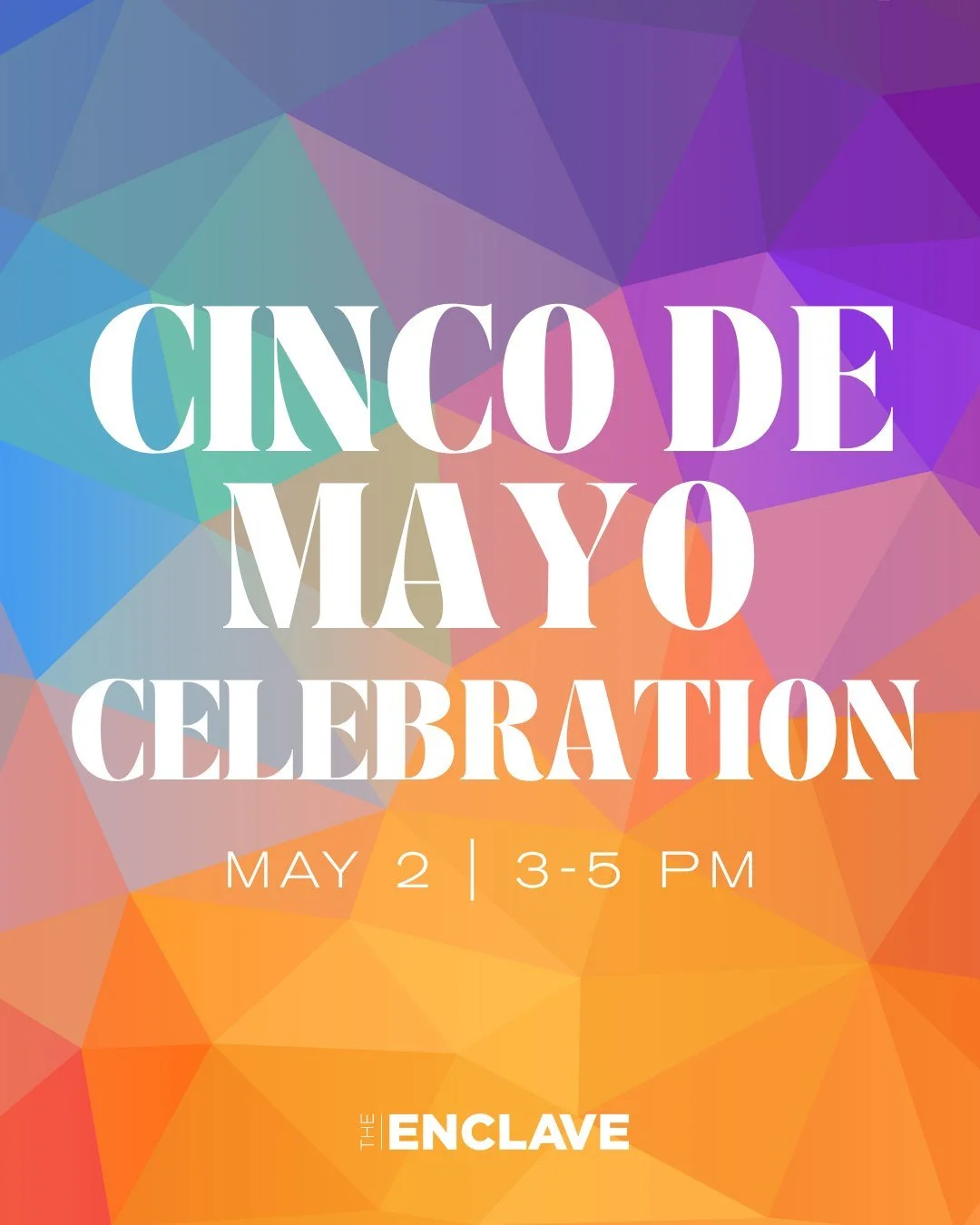 Sweet treats. Face painting. Live DJ. 🎨🎵 Sounds like a pretty perfect Cinco de Mayo celebration to us. 💛 

Enjoy $2.50 classic tacos and $12 plates from @papistacos.la and FREE churros while supplies last.

Come celebrate at The Enclave on May 2 f