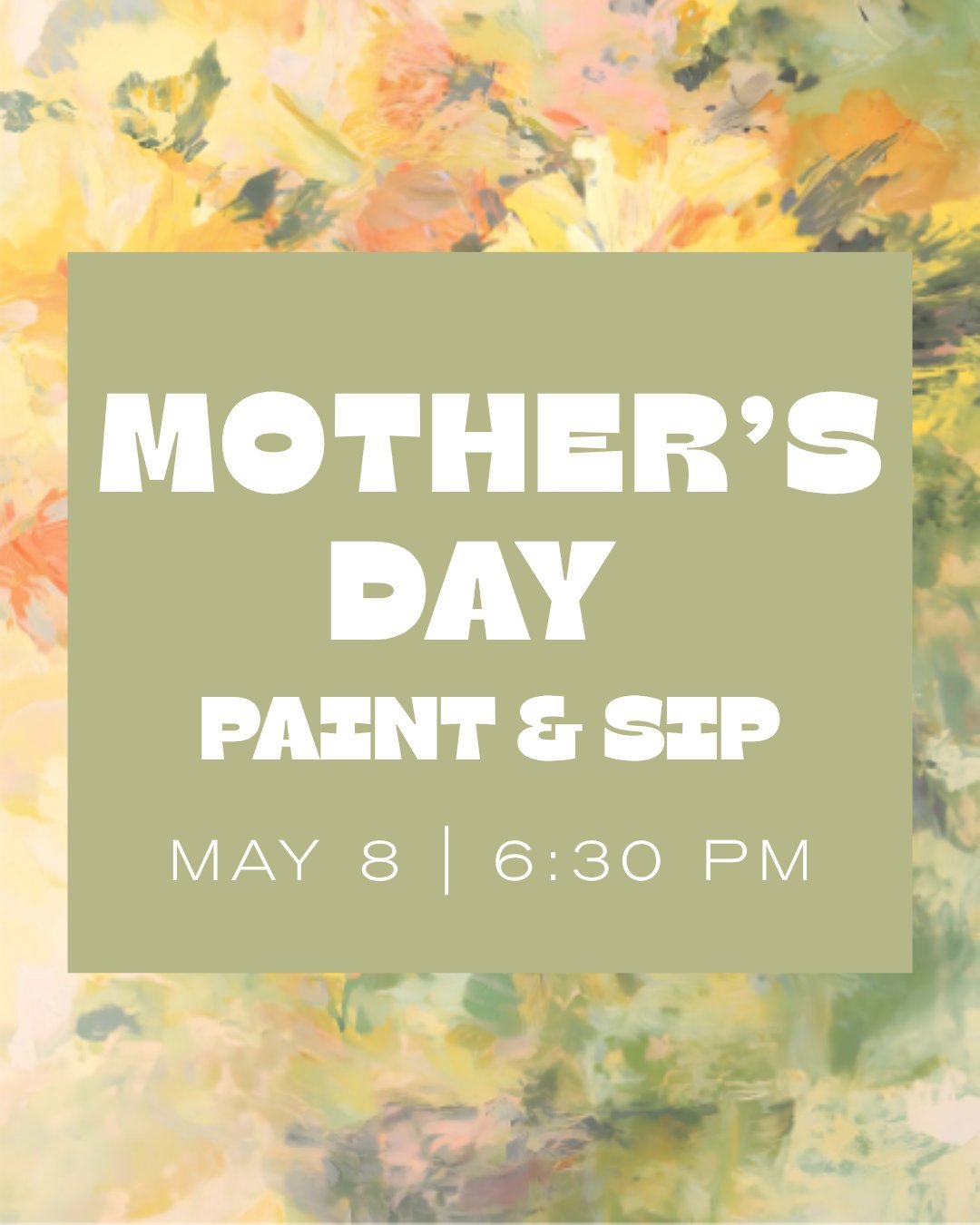 Treat mom to something really special this Mother's Day. 🌹🎨 Join us at The Enclave for a Paint &amp; Sip evening you won't forget! 

We'll be painting "Vase of Roses" together, with our instructor guiding everyone step by step with encour