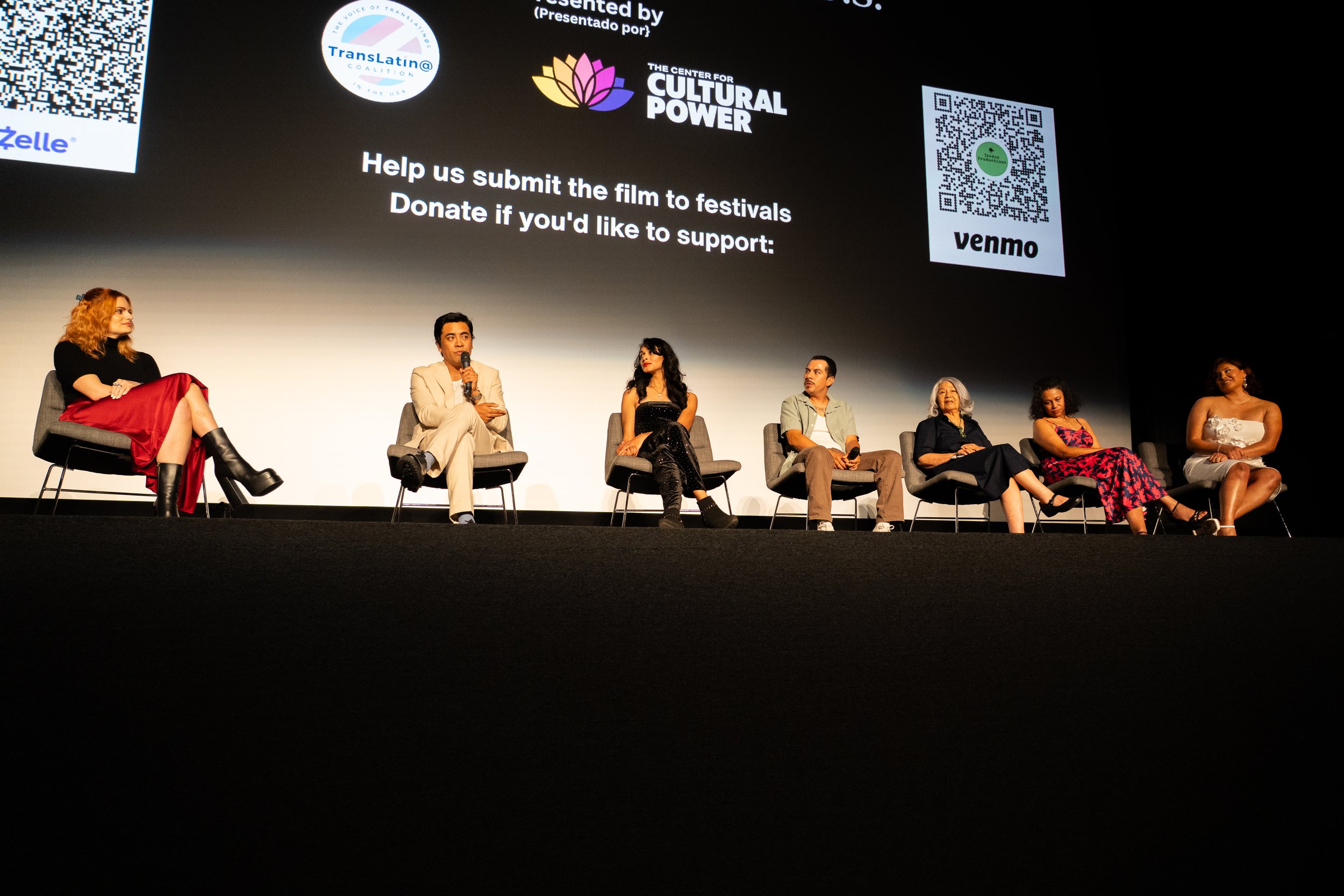 Panel discussion. Premiere of Her Last Day in the U.S. Short film.  Cast and crew. March 14th, 2026