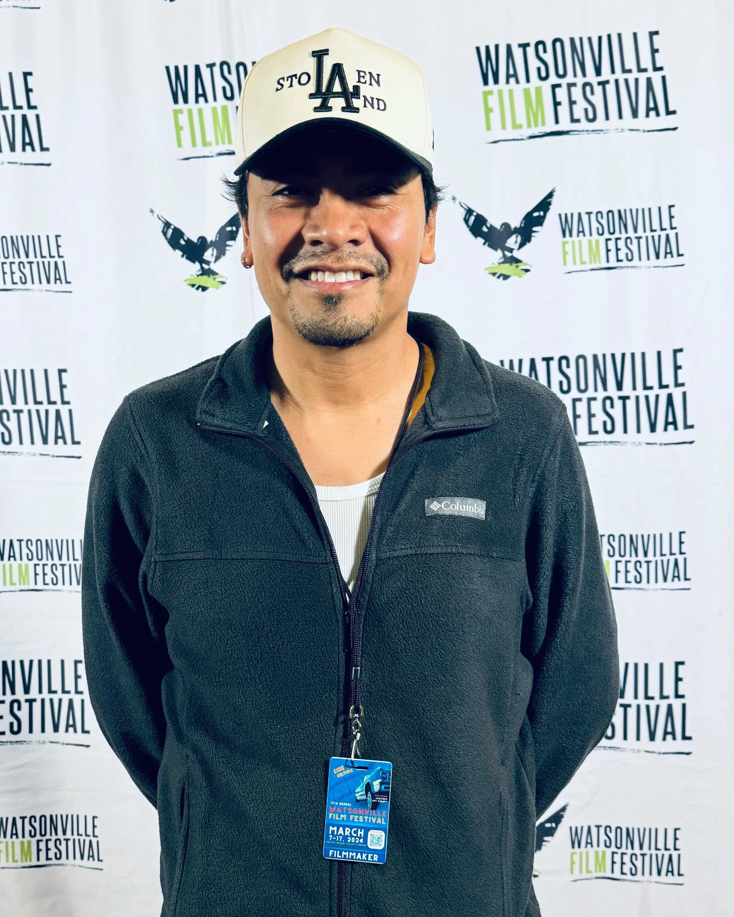 Hola Santiago short film screening at the Watsonville film festival. March 7th, 2024.
