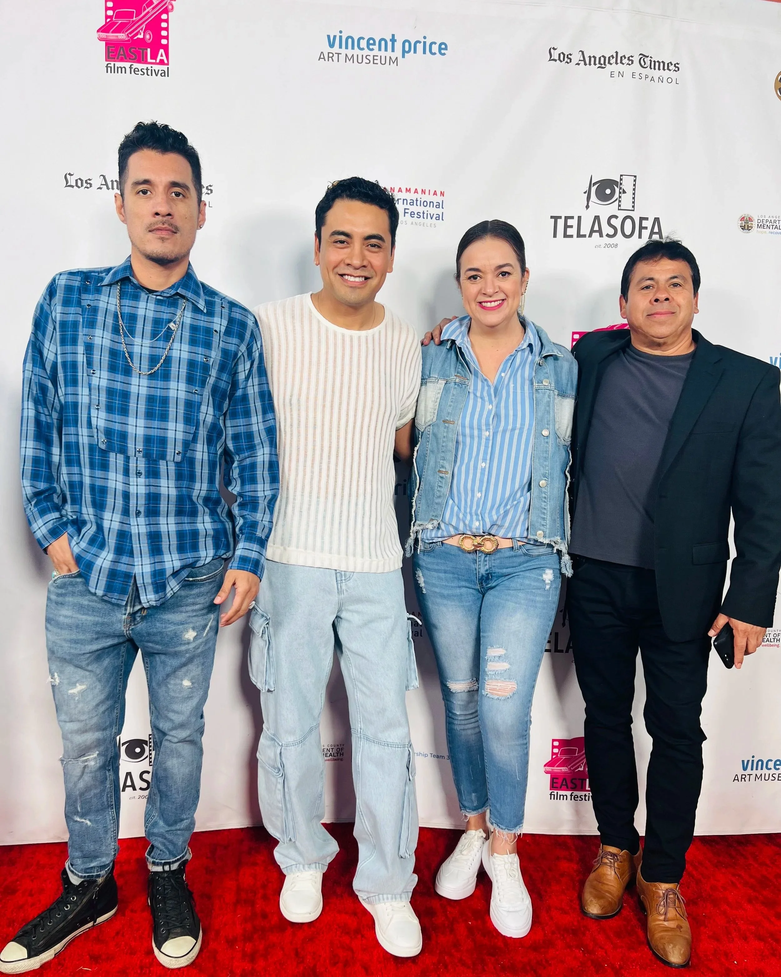 Hola Santiago short film screening at the East LA Film Festival. October 5th, 2024.