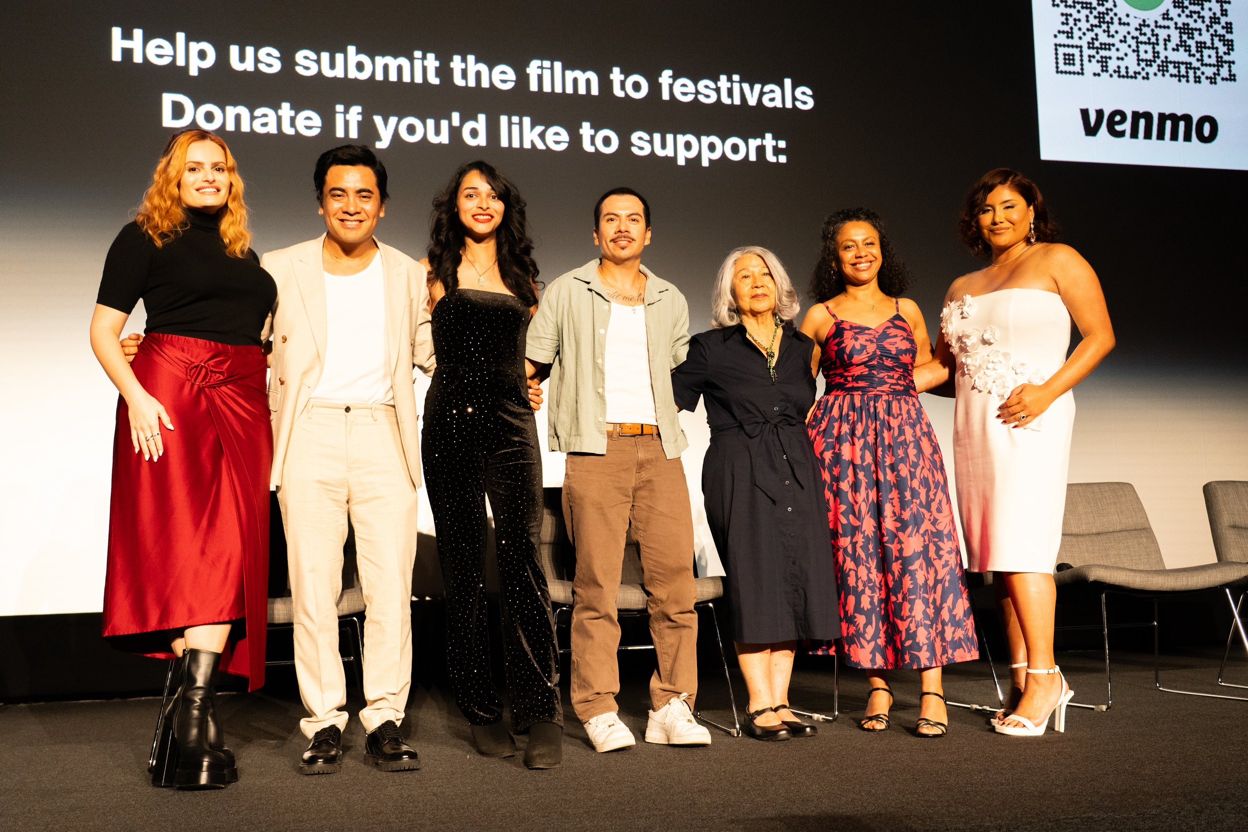Nava Mau and team at the Premiere of Her Last Day in the U.S. Short film. March 14th, 2026