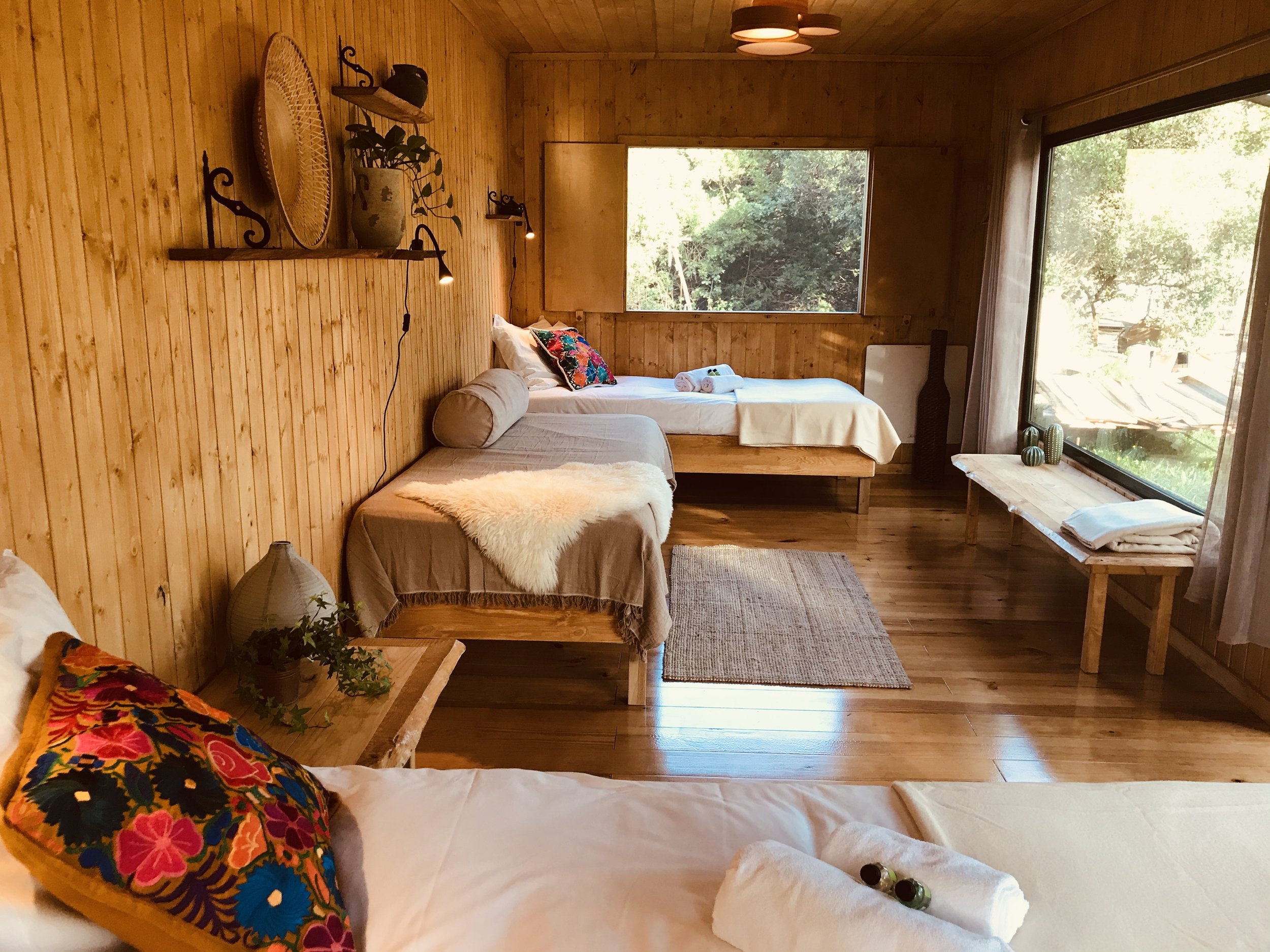 Shared bungalows - 2 to 4 people