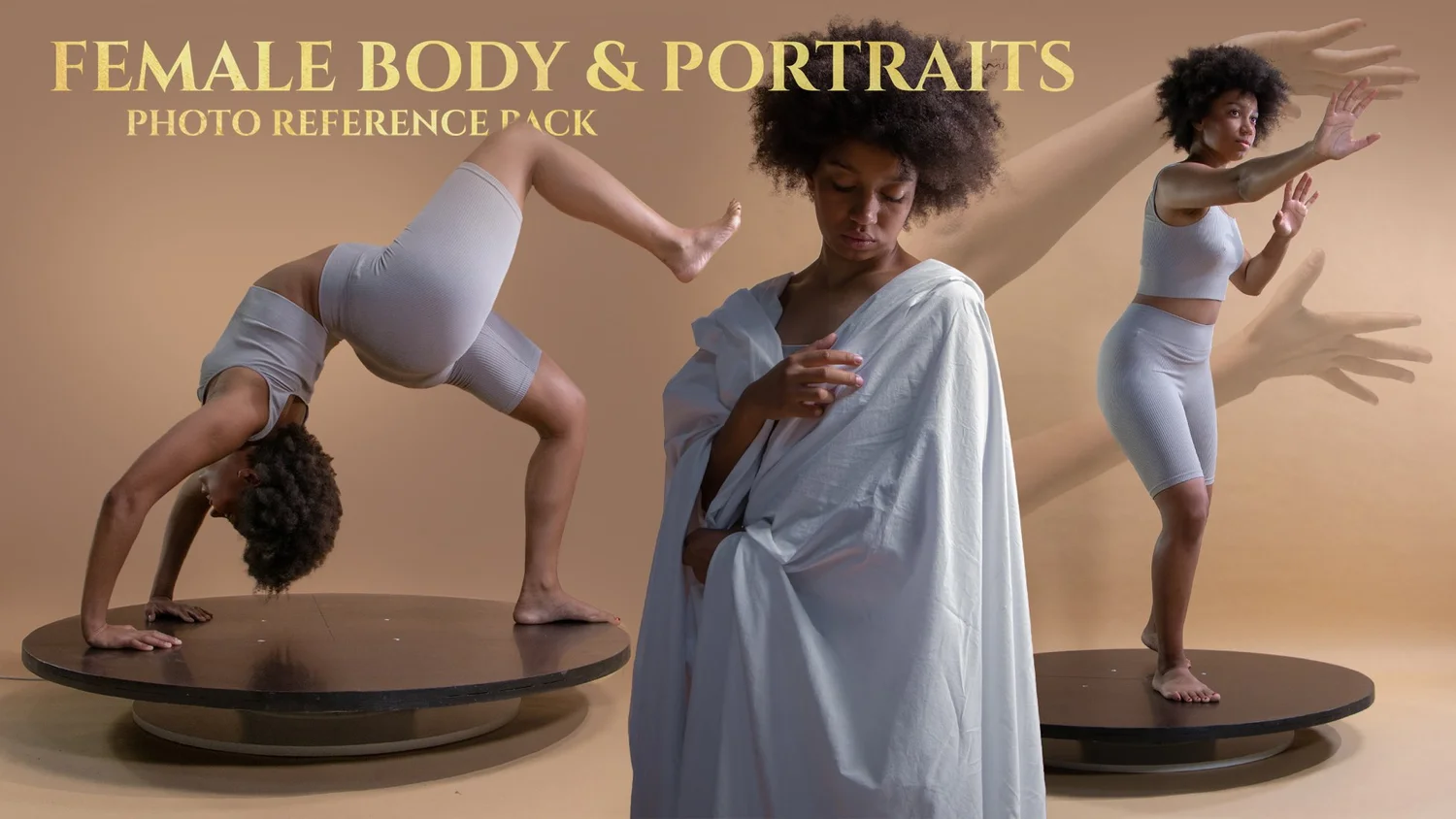 Women- Standing Poses- Photo Reference Pack For Artists 820 JPEGs