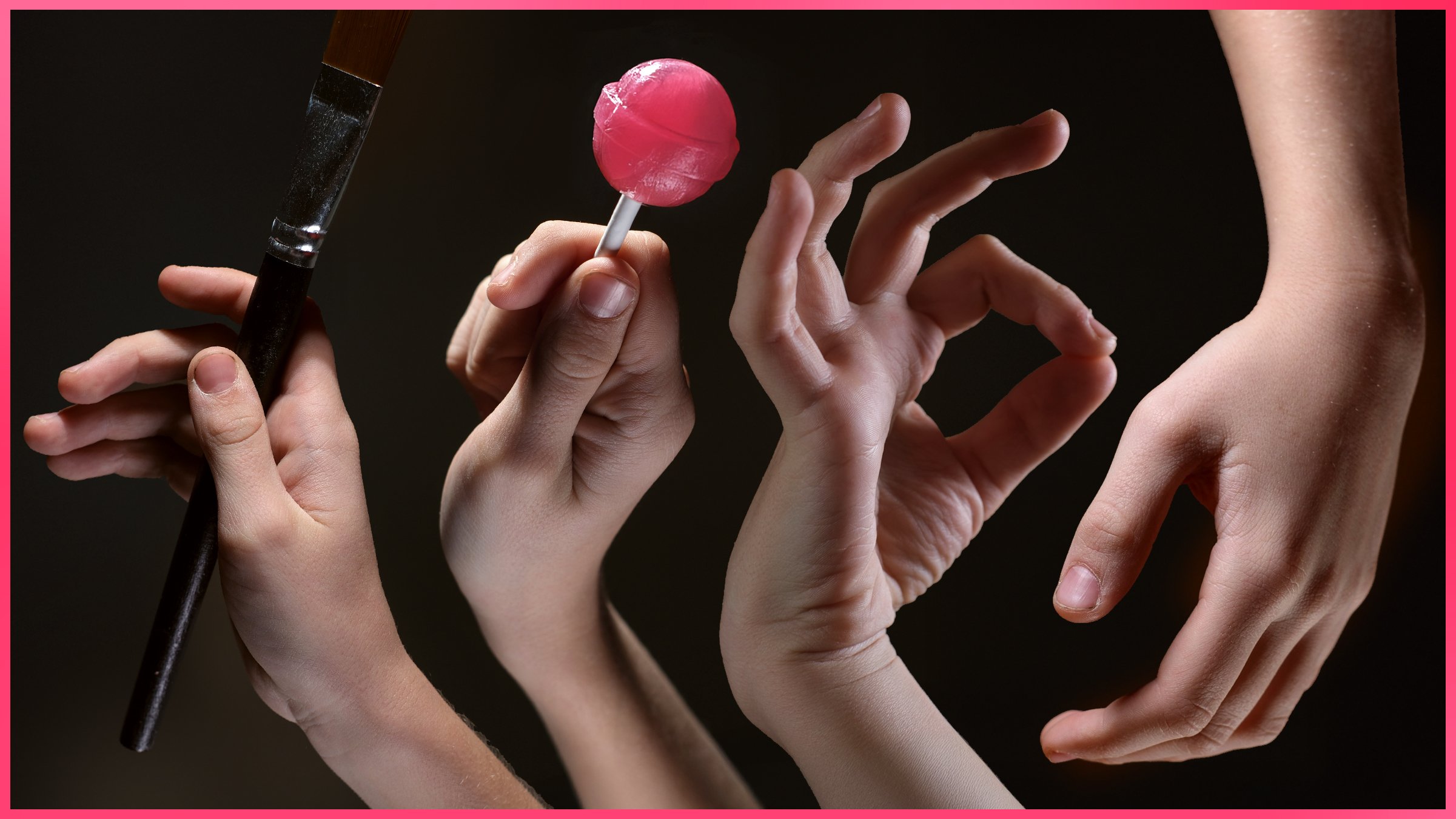 Kid's Hands- Photo Reference Pack for Artists- 743 JPEGs noAI