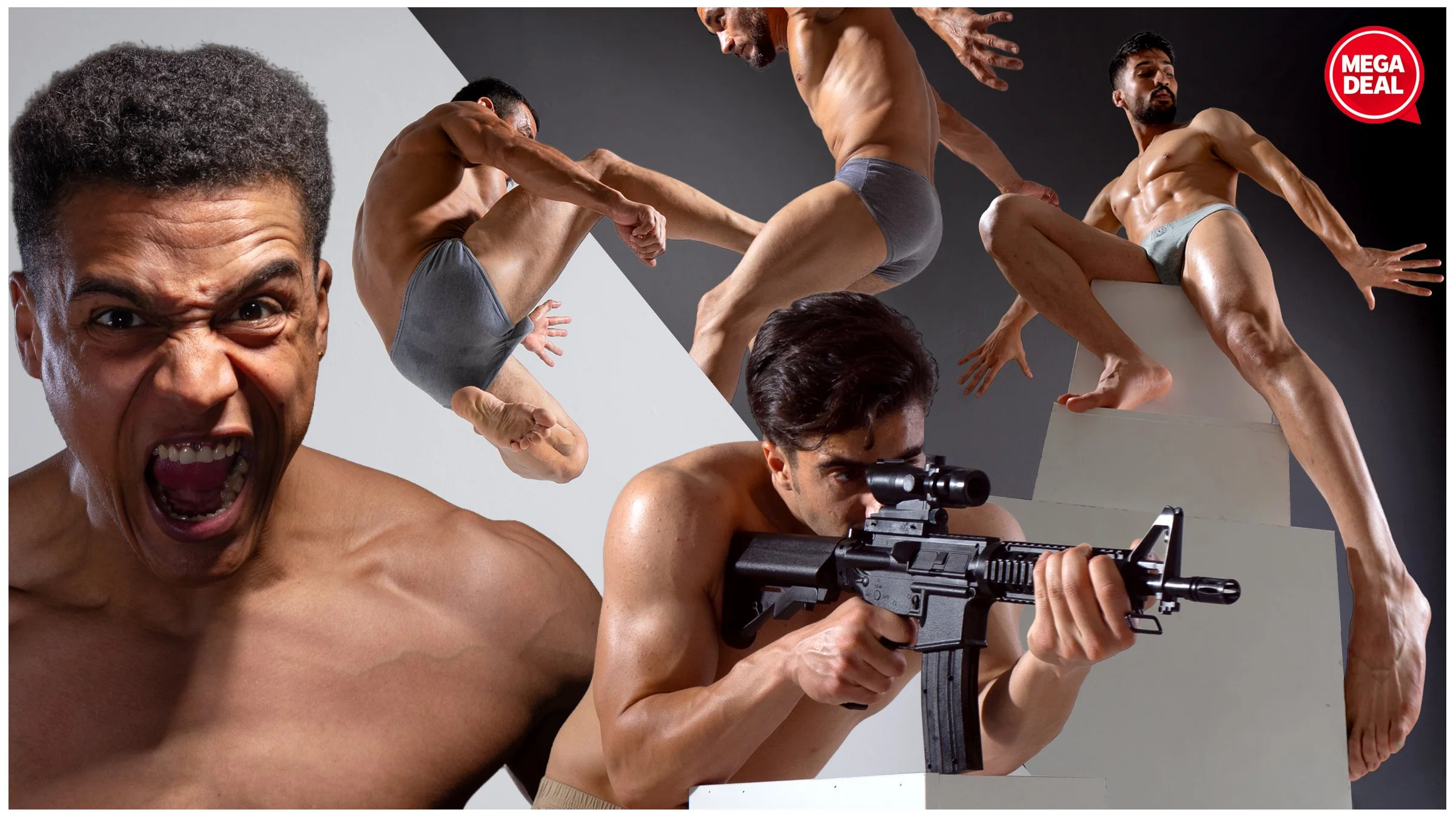 THE DYNAMIC OF A MALE BODY - 4378 JPEGs noAI