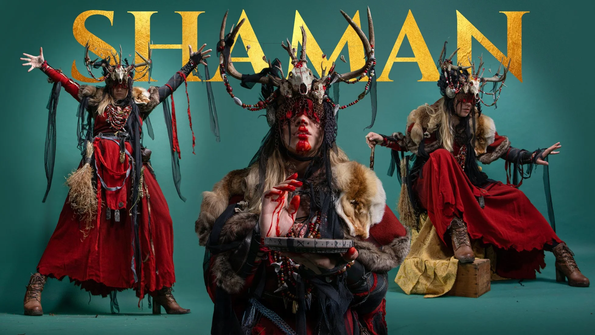 Shaman Photo Reference Pack for Artists 431 JPEGs