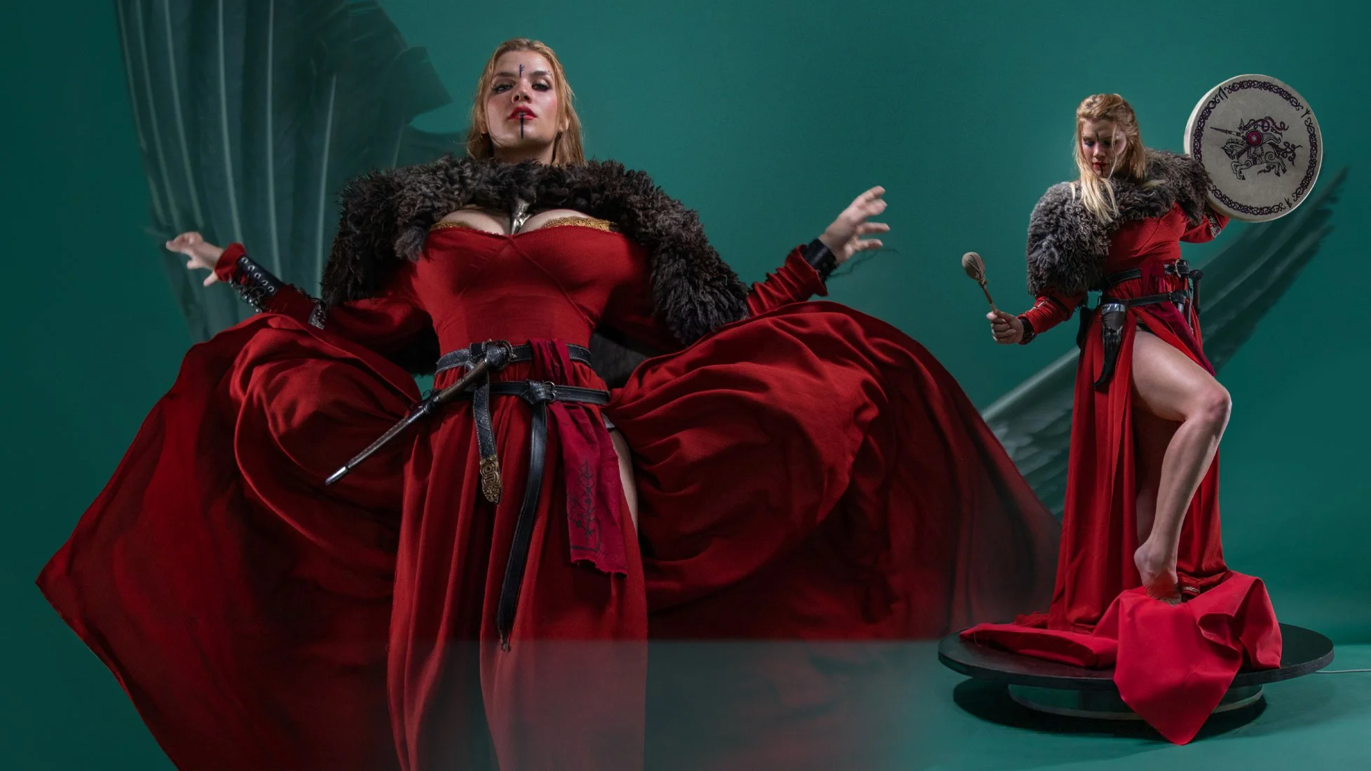 Viking Shaman Photo Reference Pack for Artists 412 JPEGs
