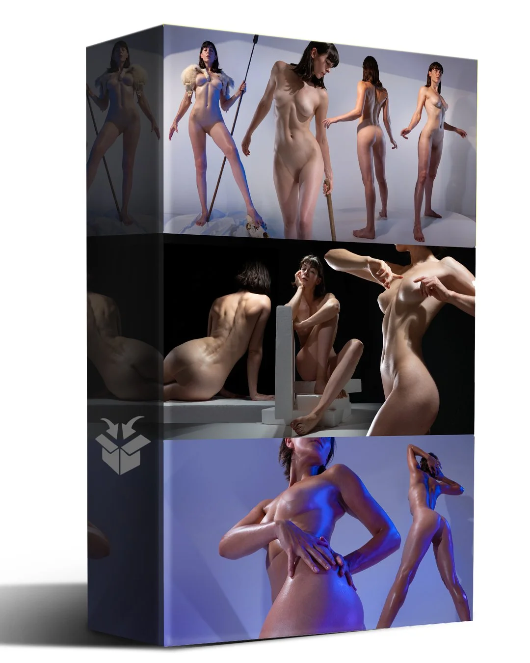 ULTIMATE FEMALE ANATOMY-BUNDLE 1292 JPEGS