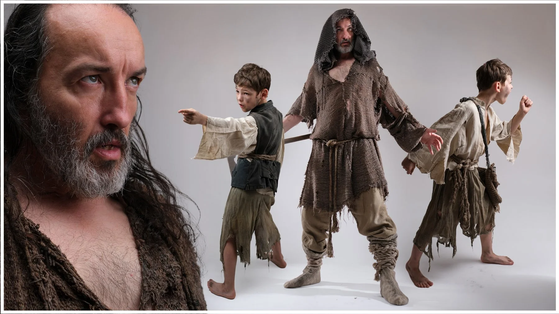 (A) Peasants vol.4 - Reference Photo Pack For Artists 794 JPEGs