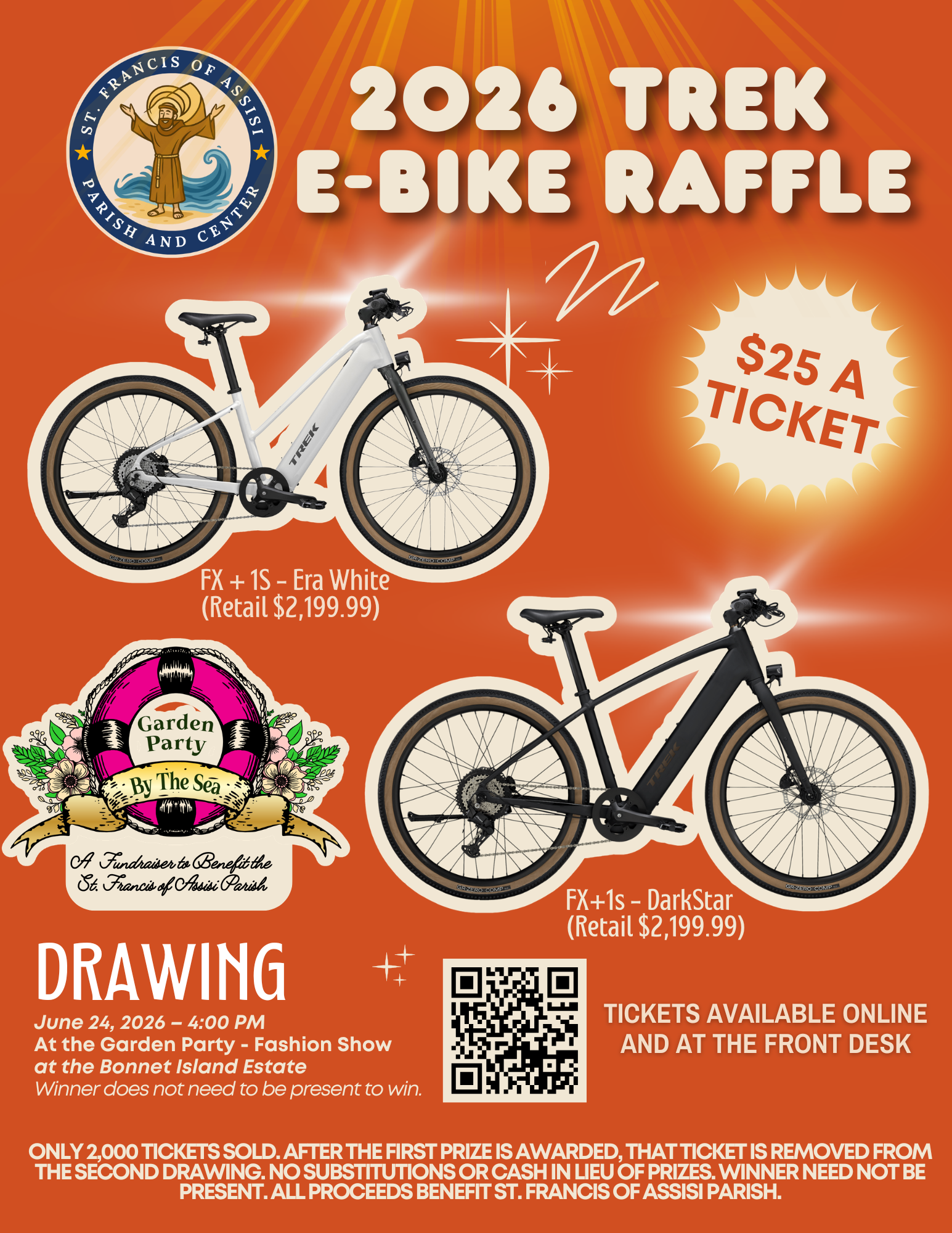 E-BIke Raffle — St. Francis of Assisi Parish LBI