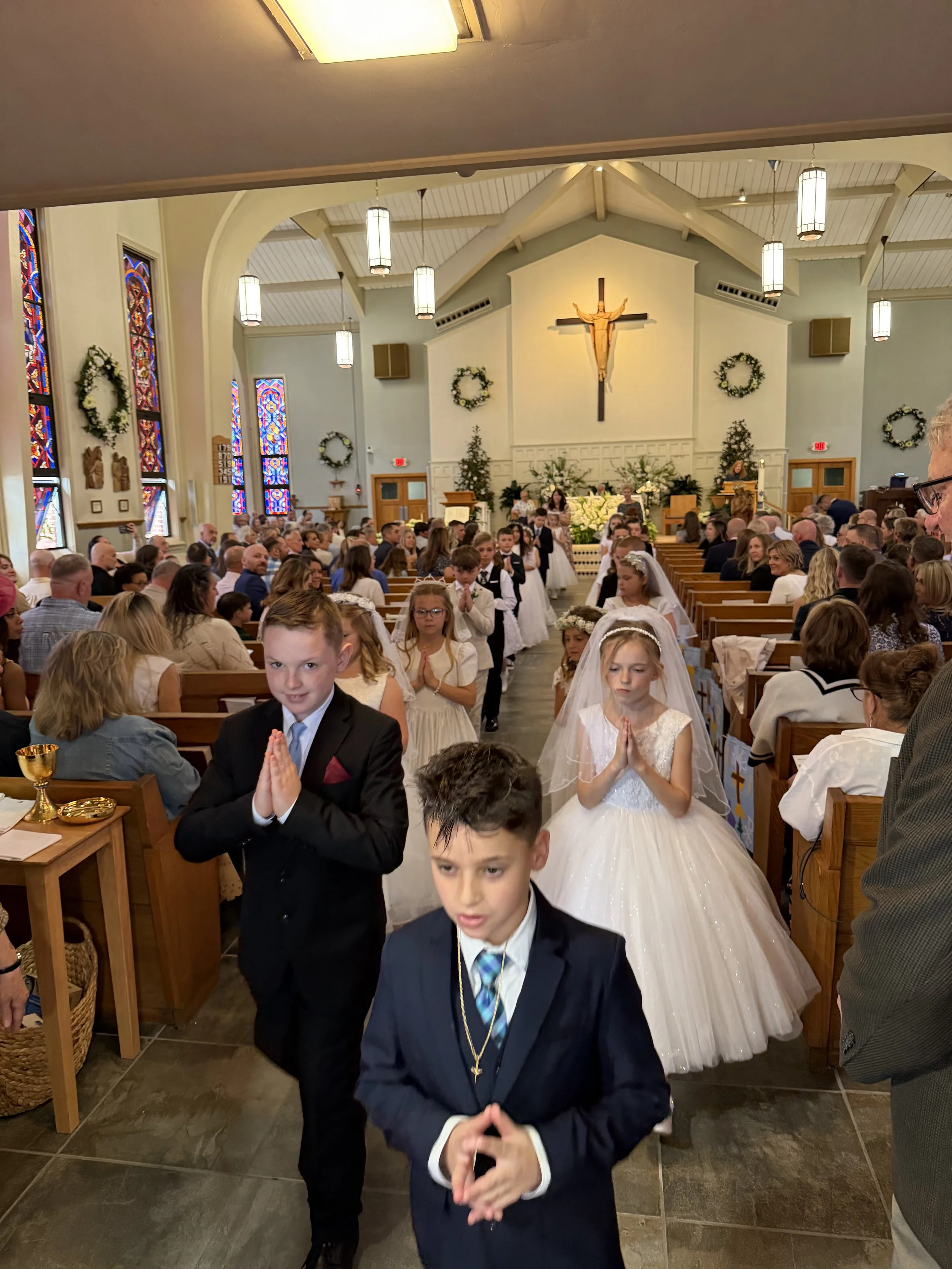 First Holy Communion At St. Francis