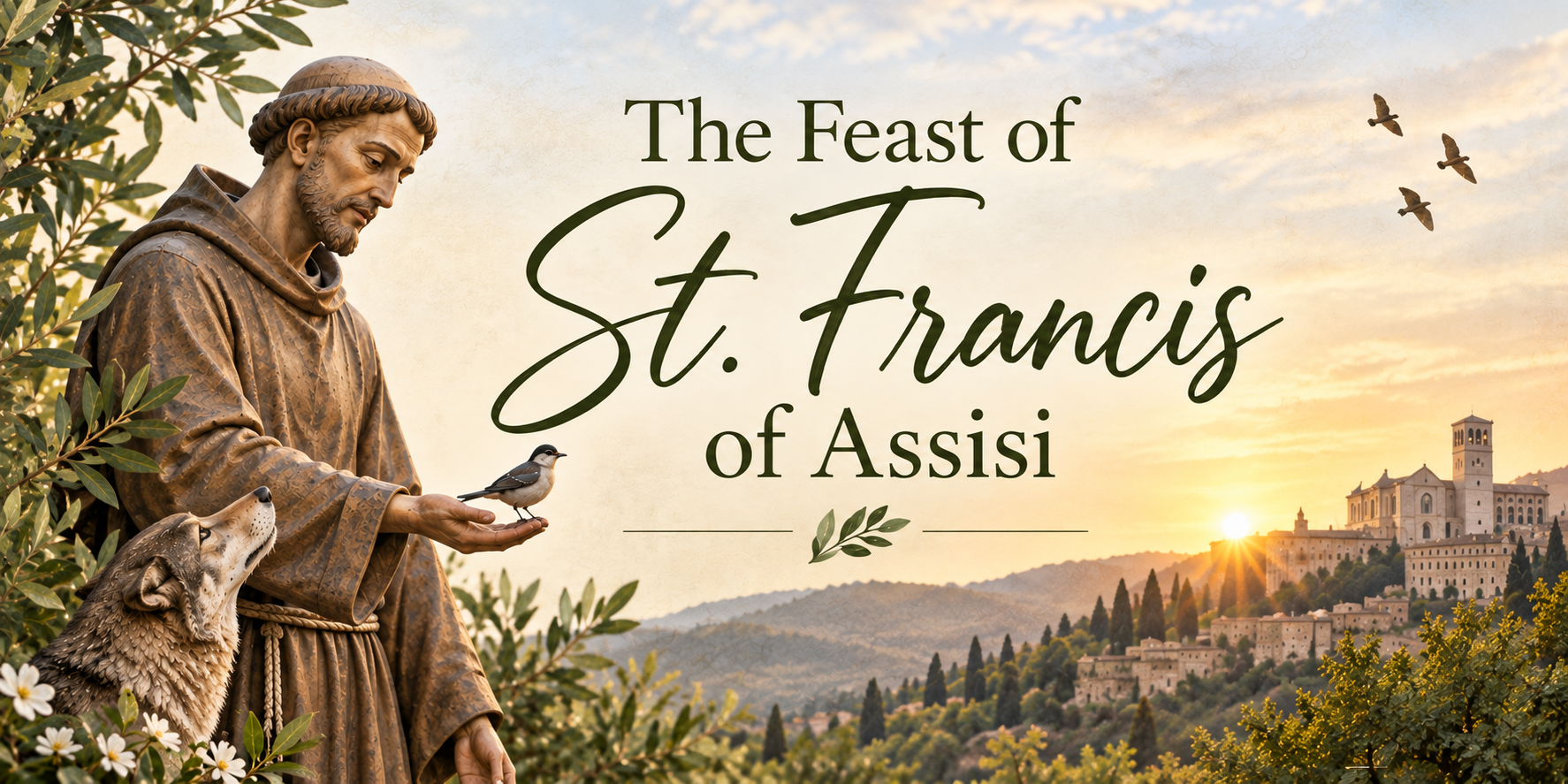 SAINT FRANCIS, THE LEPER  AND CONVERSION
