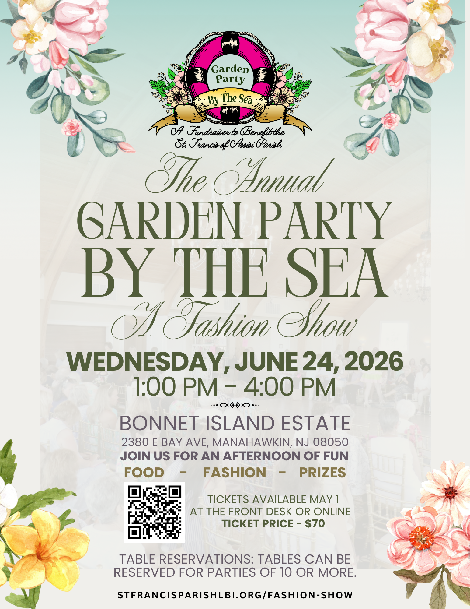Garden Party by the Sea- A Fashion Show Fundraiser