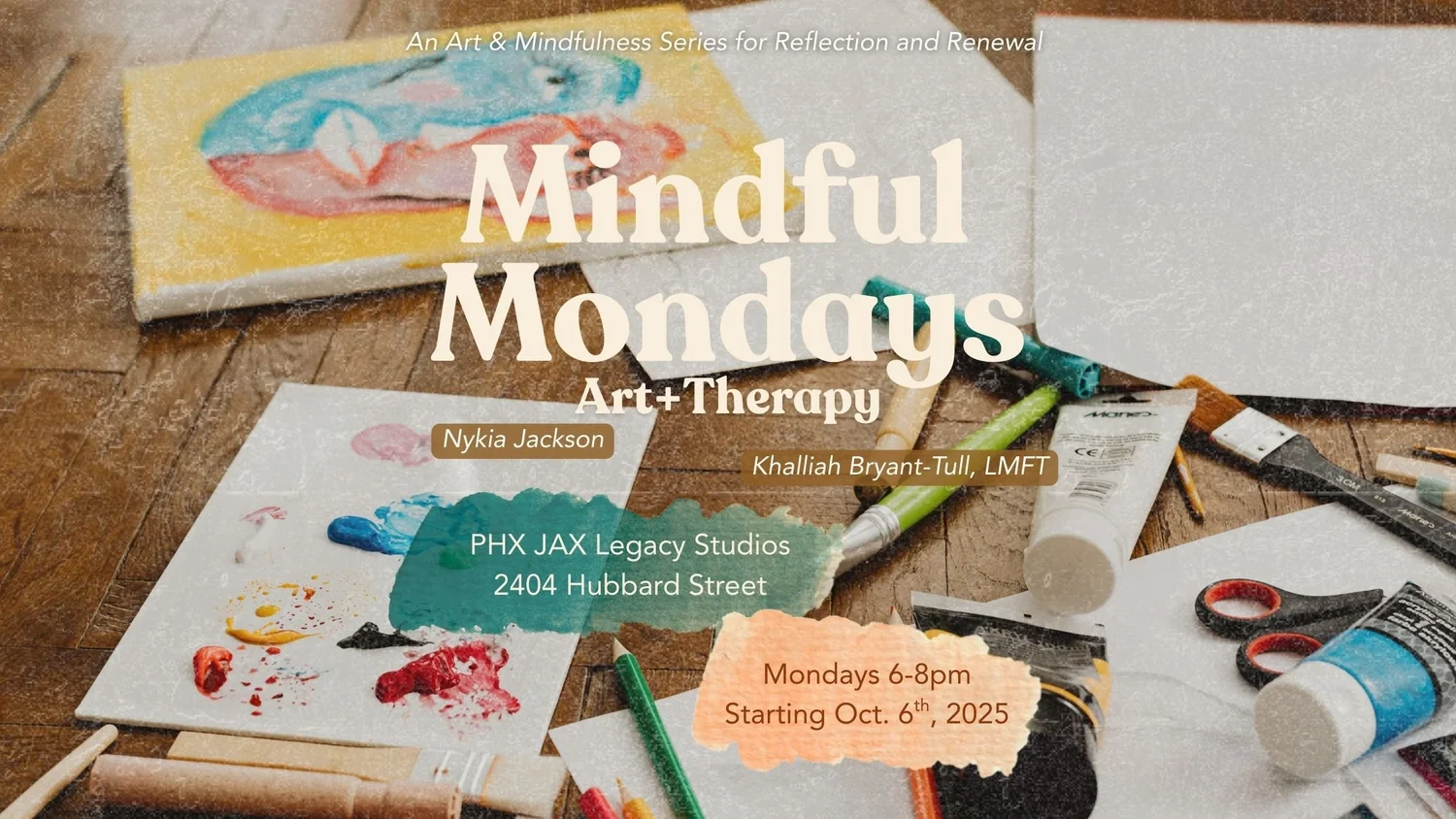 Mindful Mondays Art Therapy - Series — More Life Wellness, LLC - Black ...