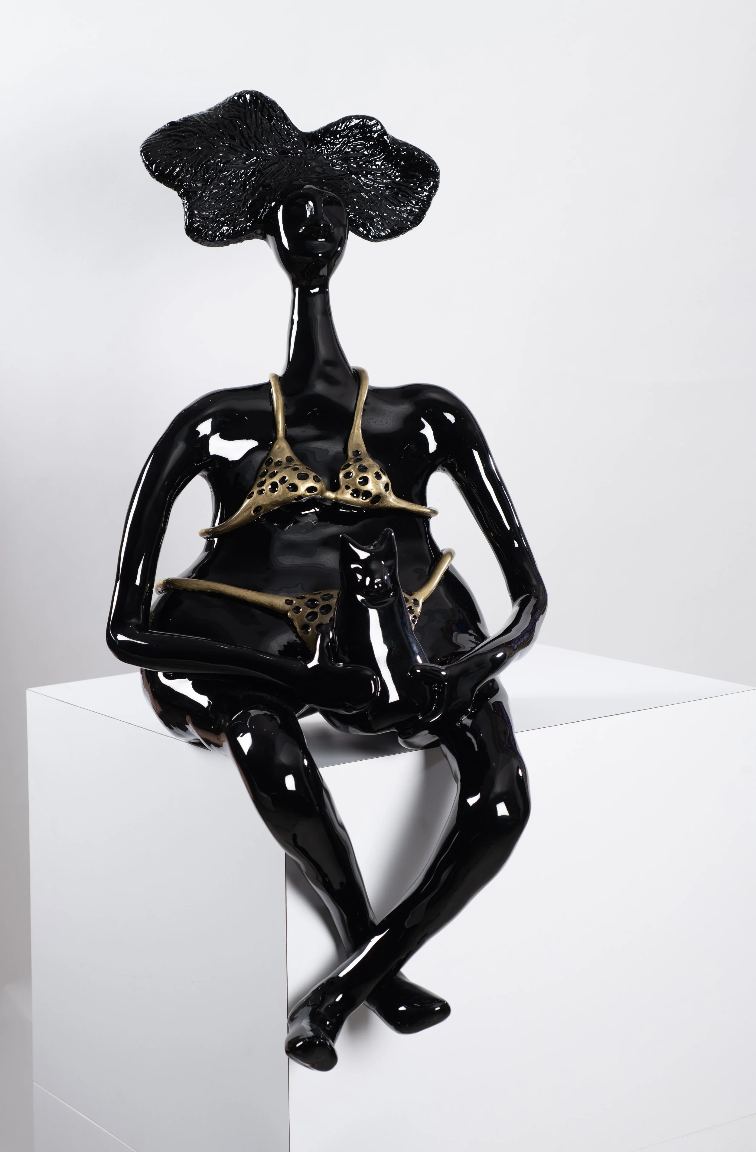 Venus and her cat