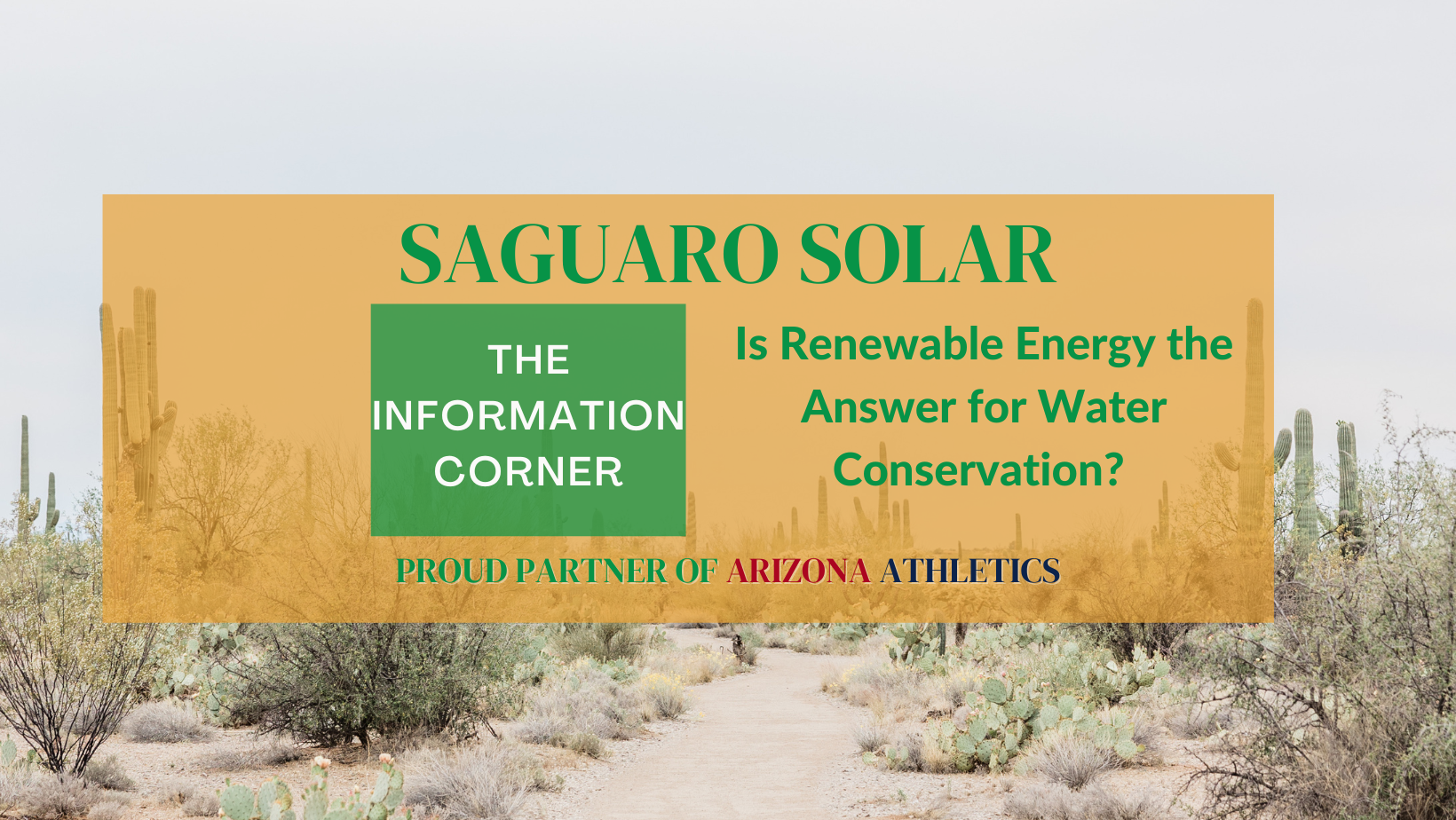 Is Renewable Energy the Answer for Water Conservation