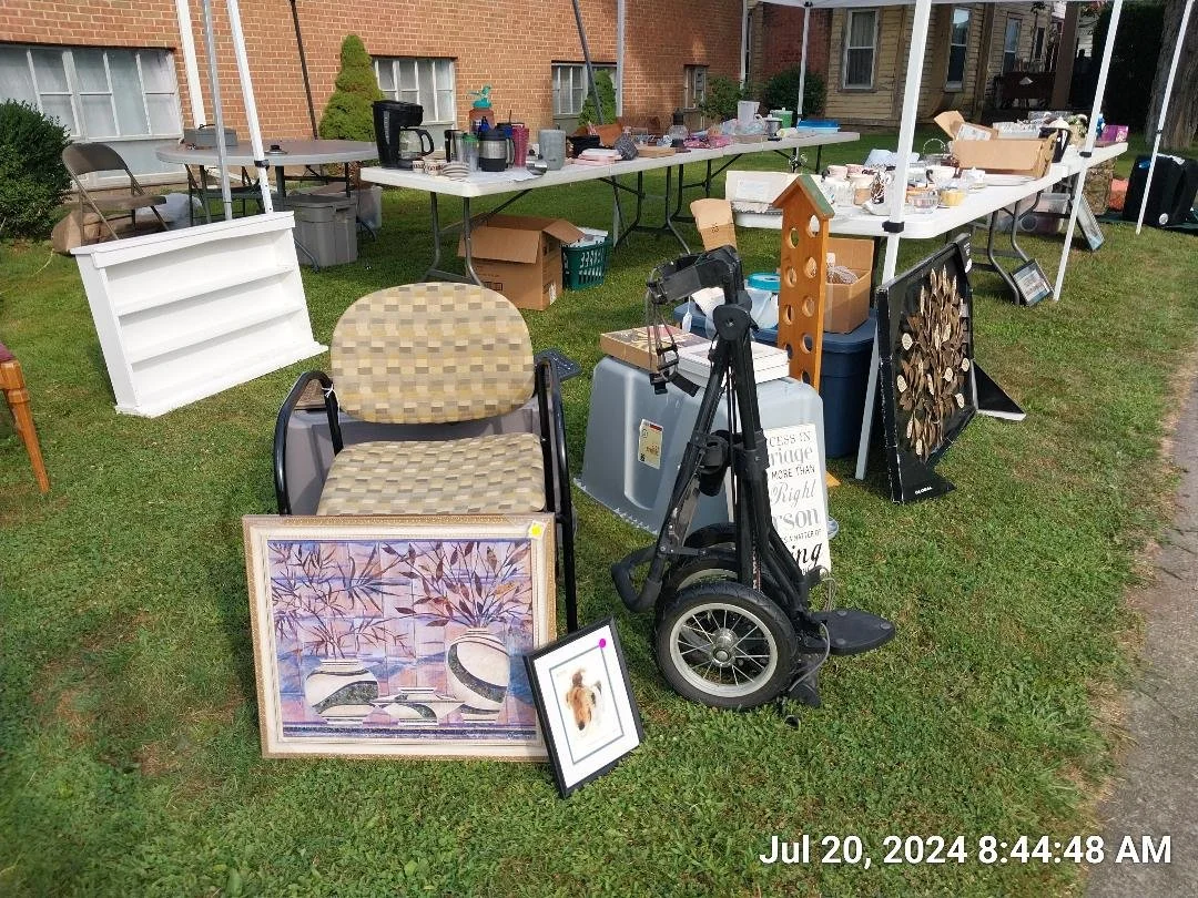 Pictures from Browse and Buy Annual Summer Sale held in conjunction with the Horseheads village yard sales each year. There was participation by large number of parishioners thereby making it a great success.