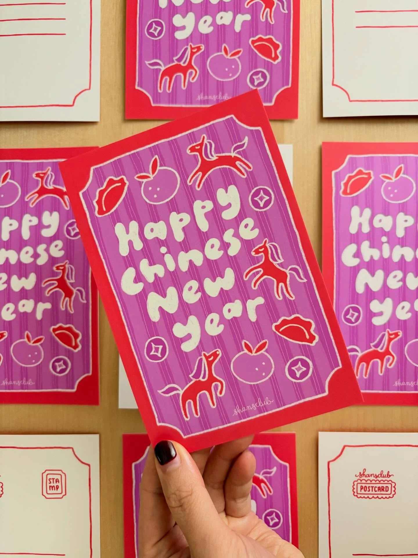 getting ready for chinese new year with these new postcards!

#lunarnewyear #postcard #stationery