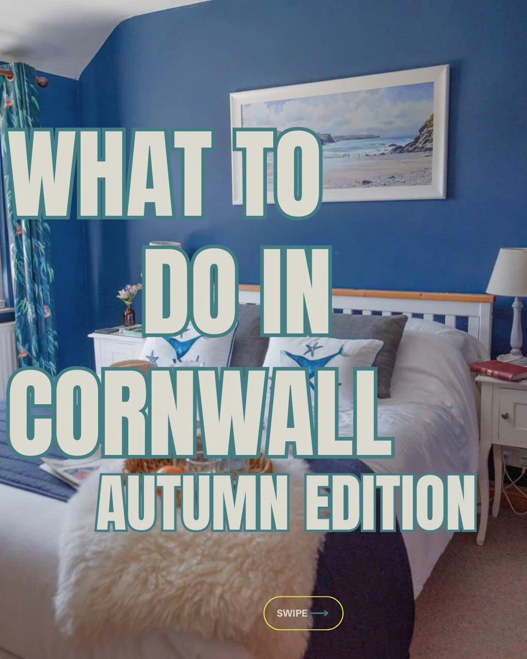 Autumn is one of the best times to visit Cornwall…
π Stroll along peaceful woodland paths
π₯Ύ Hike the wide open moors just minutes from your cottage
π Breathe in fresh sea air on almost-empty beaches
β Warm up with a cosy coffee afterwards
β¨