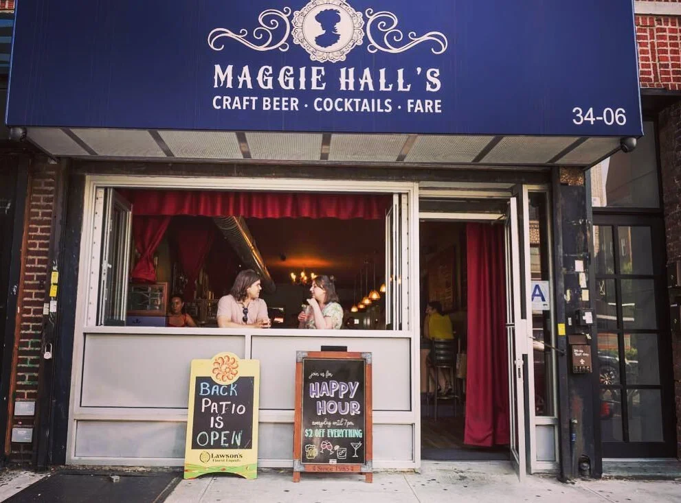 The weekend is here and the weather decided to FINALLY let us open our windows! Come have a drink and people watch with us! 🥂 

.
.
.
.
.
.
.
.
. 
#craftcocktails #craftbeer #cocktails #wine #30thavenueastoria #astoriaqueens #backpatio #frozendrinks