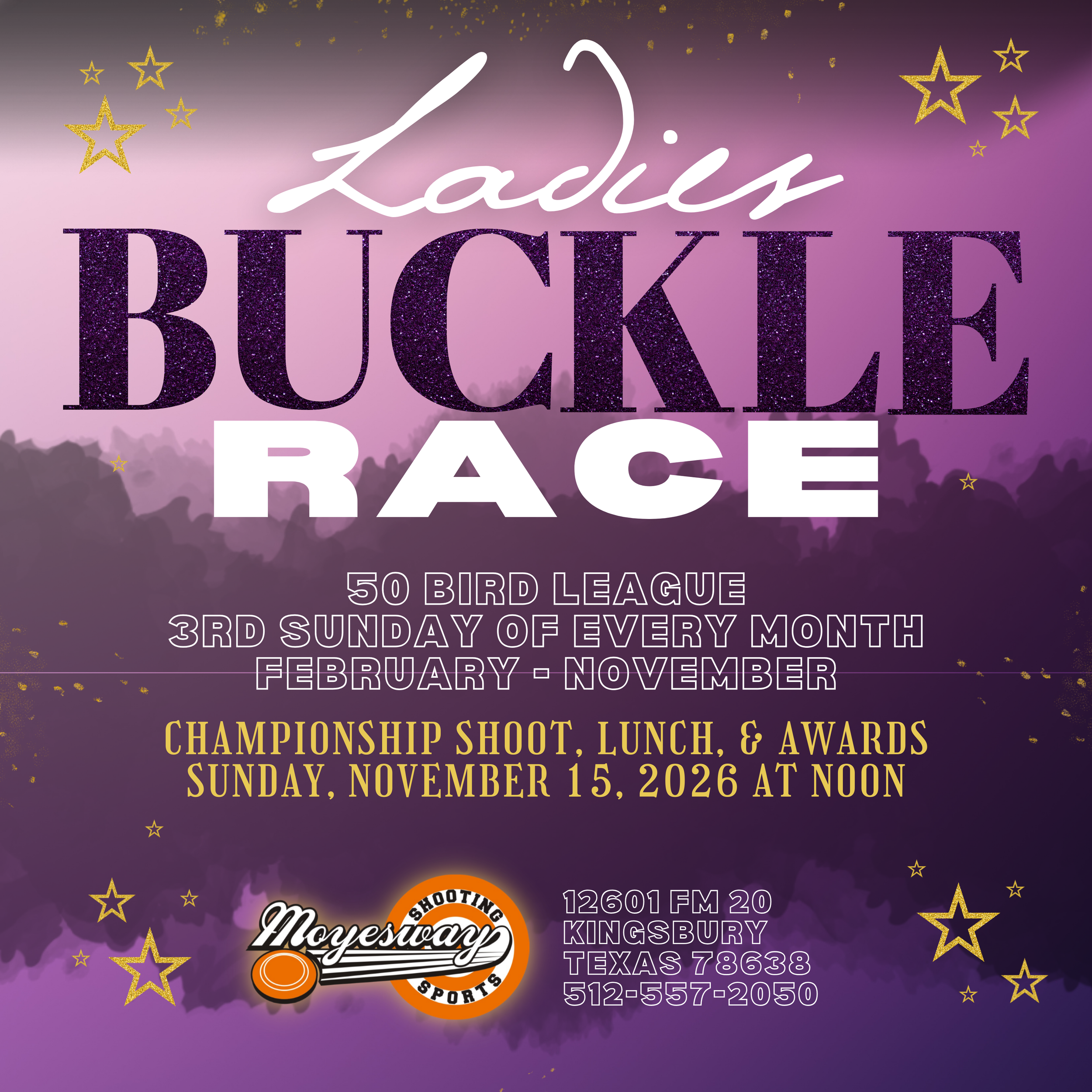 Ladies Only Buckle Race