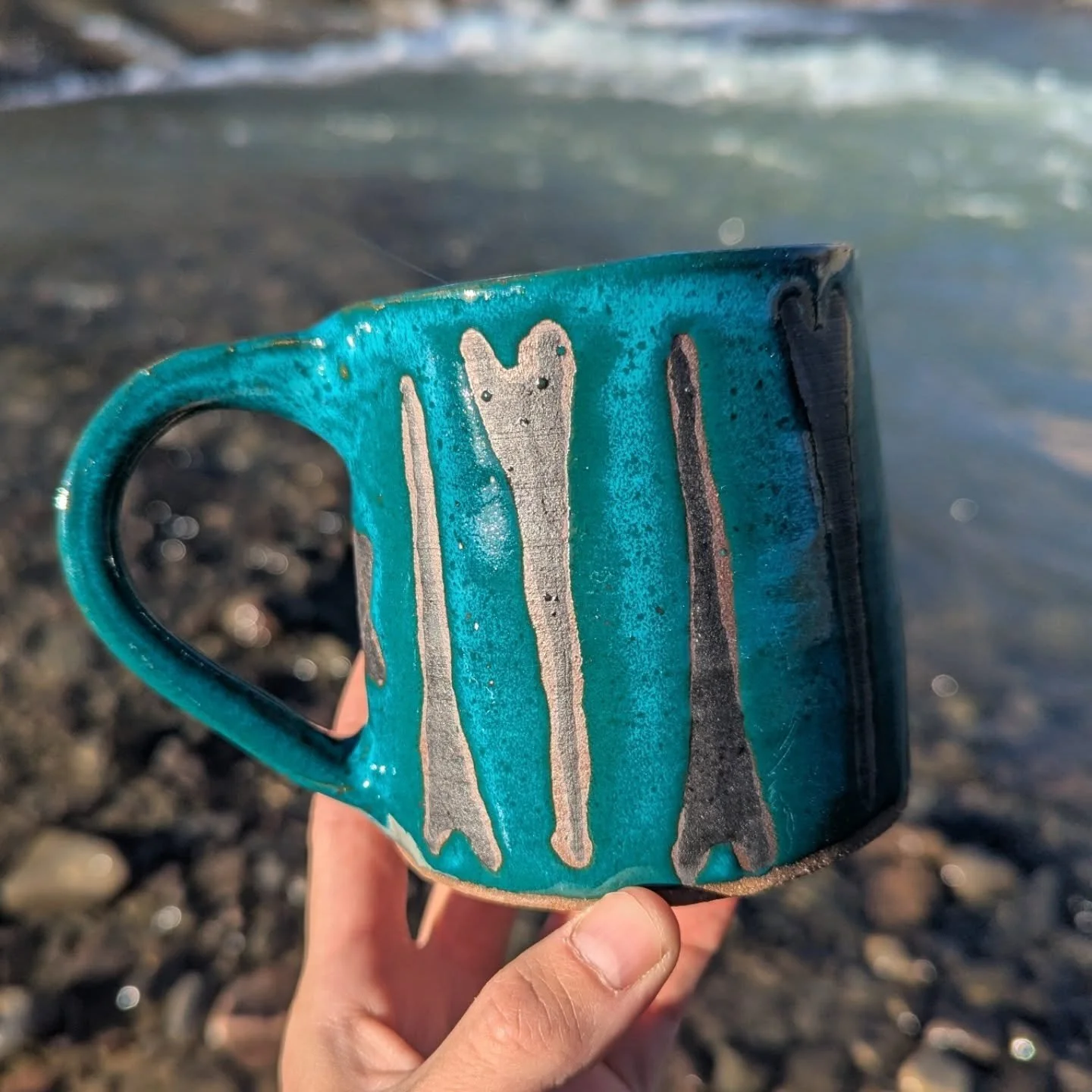 My mom, sister, these hajichi mugs, and I on our way to Gardena, CA today for the 7th Annual Okinawan Craft Fair this Saturday! 

Hajichi was a rite of passage for Okinawan women, to garner protection and to mark key moments in time, with hand tattoo