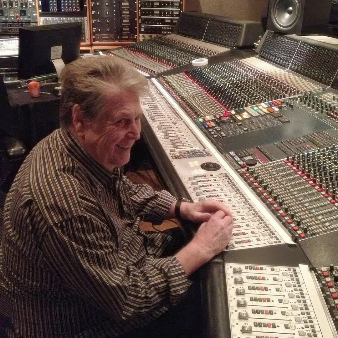 2014: Brian at Ocean Way Recording in Hollywood CA, working on his No Pier Pressure album &ndash;&nbsp;his tenth as a solo artist.