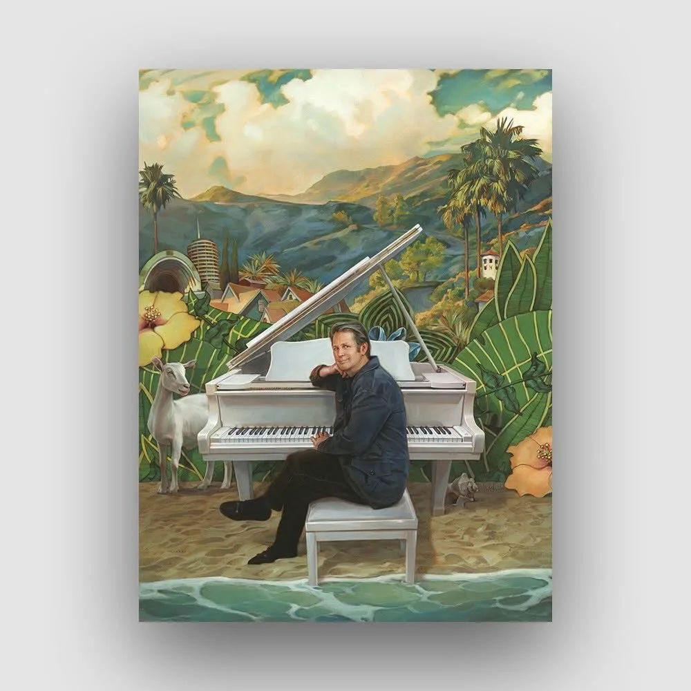 &ldquo;Brian Wilson&rsquo;s California&rdquo;

Created in a strictly limited edition of 250, this 18&rdquo;x24&rdquo; fine art print is a rare collectible for devoted music fans, Brian Wilson admirers, and art collectors.
Originally commissioned for 