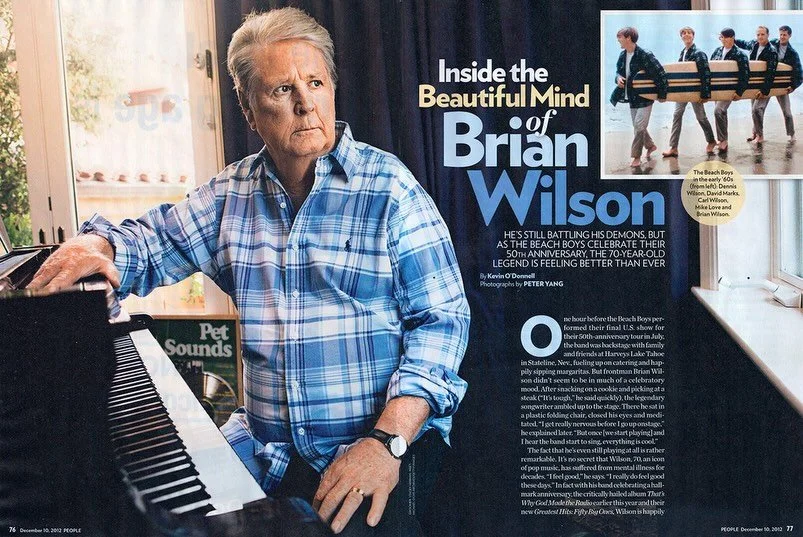 2012: Brian &amp; family were featured in People Magazine.