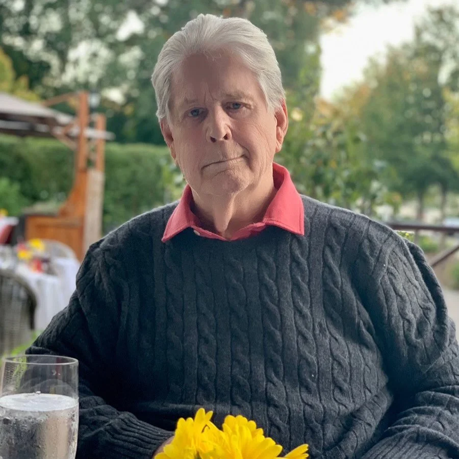On this day, October 7, 2021: Brian enjoying lunch in West Hartford, Connecticut, during a tour stop. The following night, he performed at the Oakdale Theatre in nearby Wallingford.