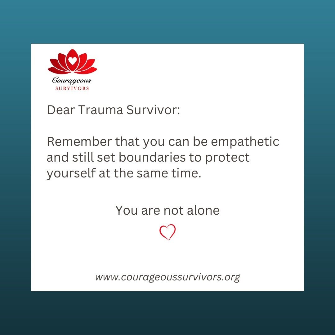 We are here for you ❤️💪

#courageoussurvivors #courage #wehealtogether #youarenotalone #youareenough #youmatter #iamenough #vulnerability #stopsexualabuse #metoocsa #nonprofit #youareenough #innerchild #traumarecovery #traumahealing #selfcompassion 