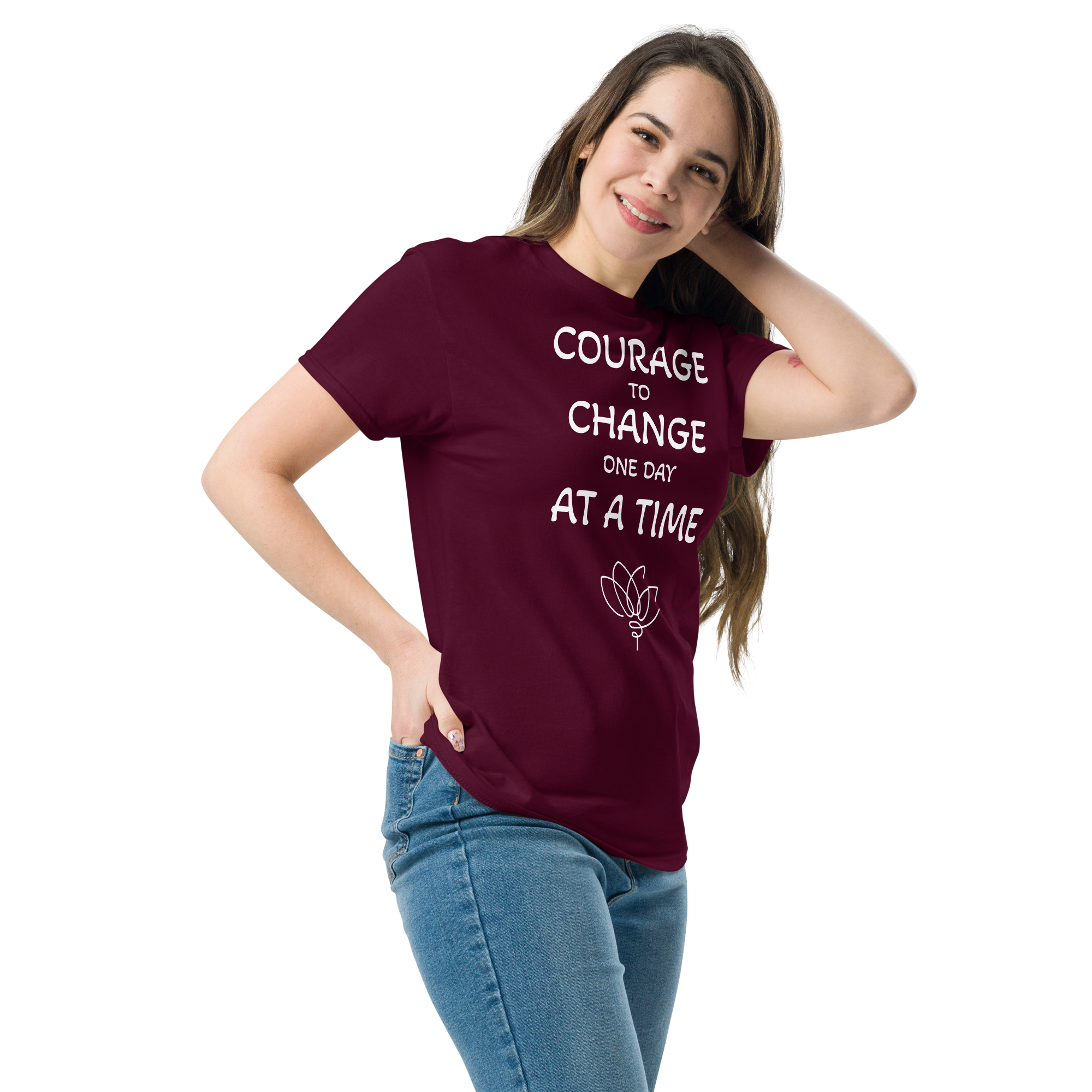 unisex-classic-tee-maroon-left-front-68b1c5e6d484e.png