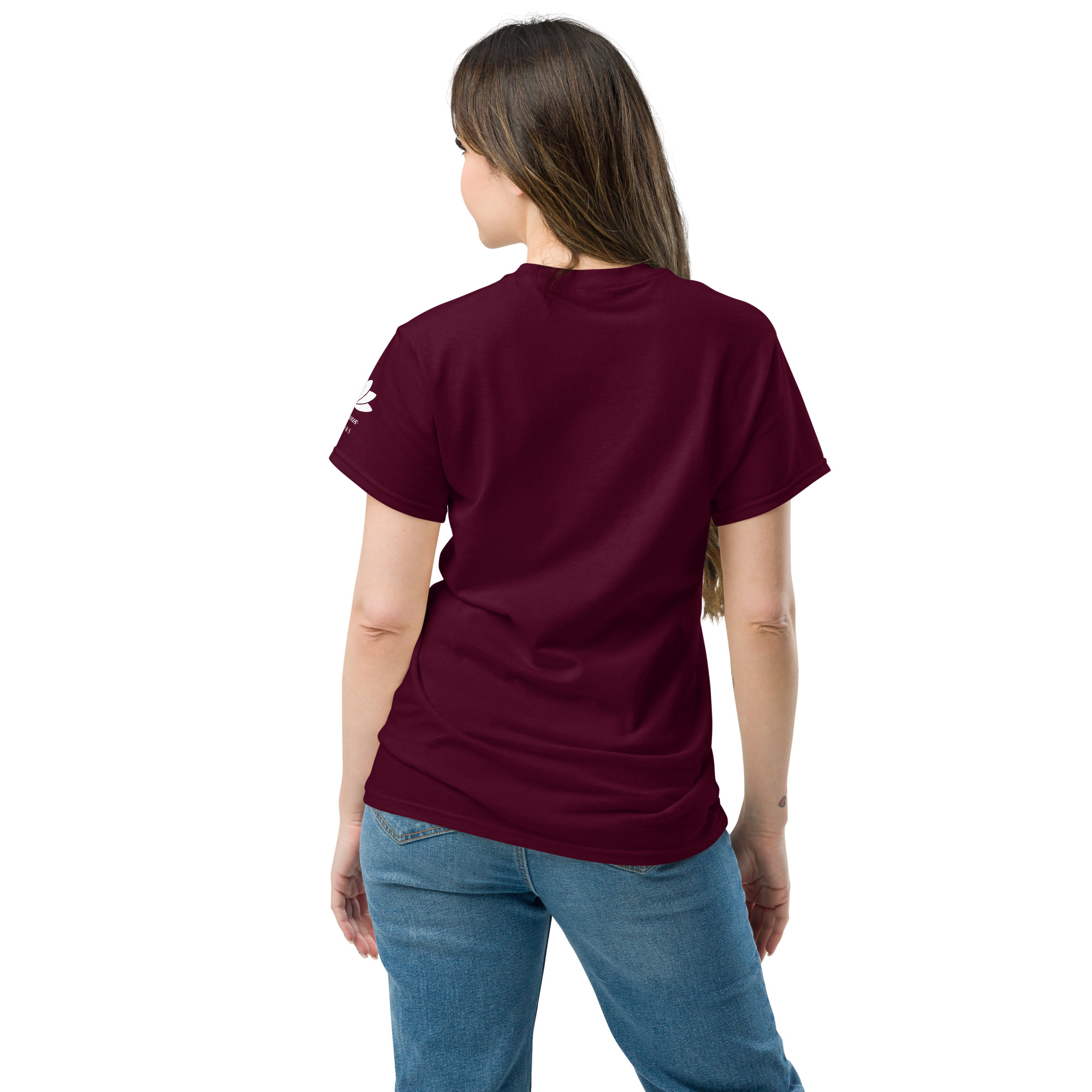 unisex-classic-tee-maroon-back-68b1f55faf76a.png