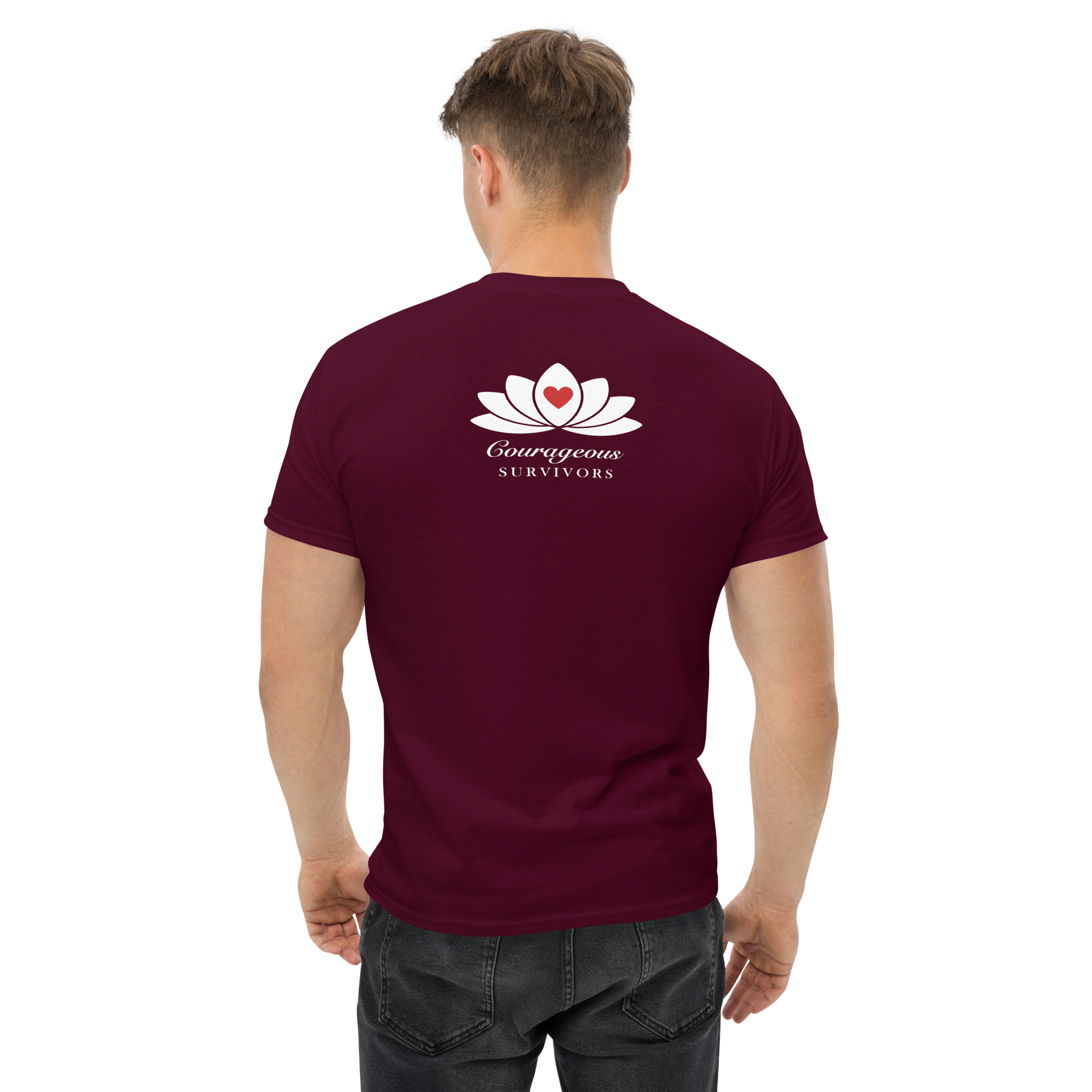 unisex-classic-tee-maroon-back-68b7af5b977ed.png