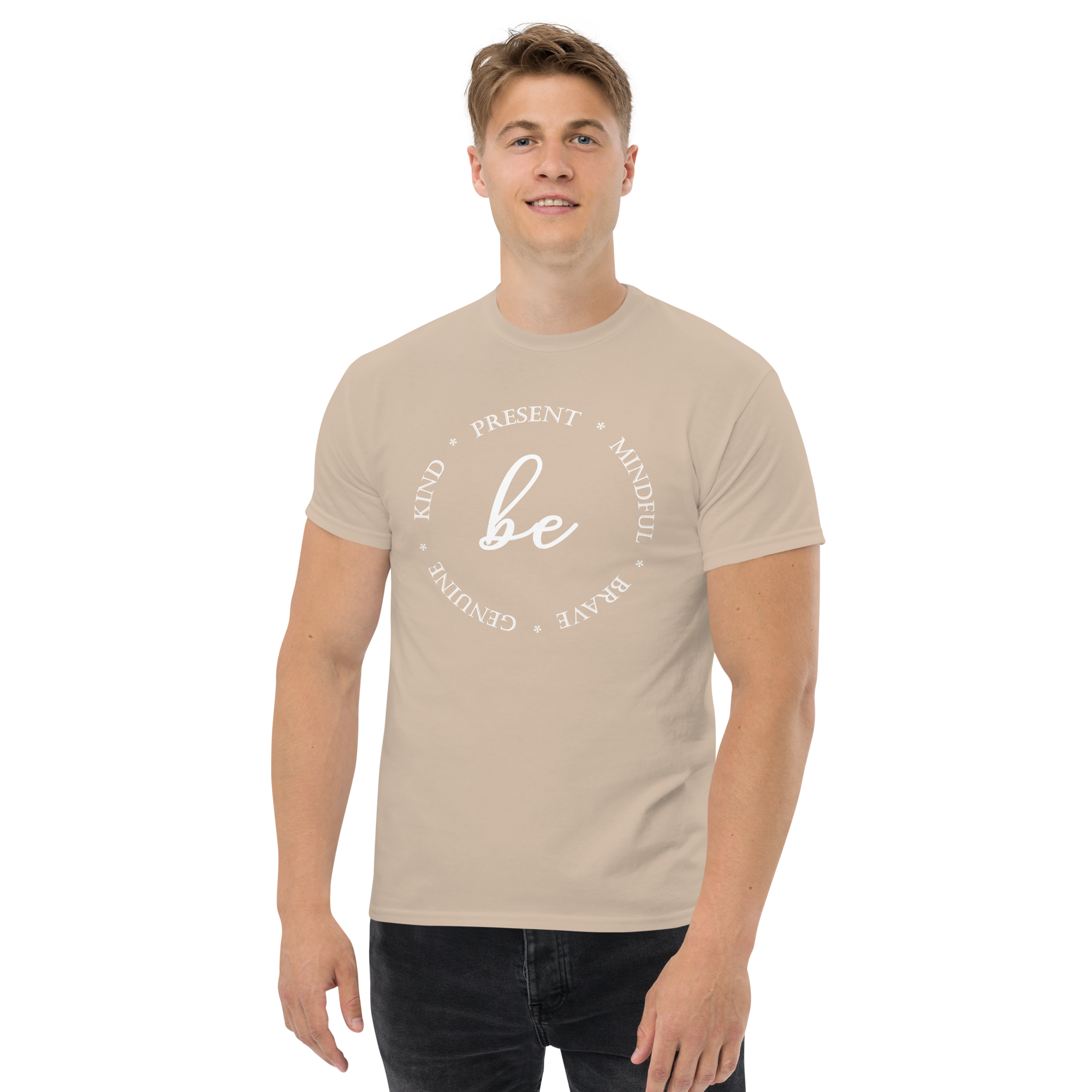 unisex-classic-tee-sand-front-68b90fd48322d.png