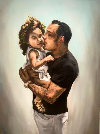 Father & Daughter Portrait