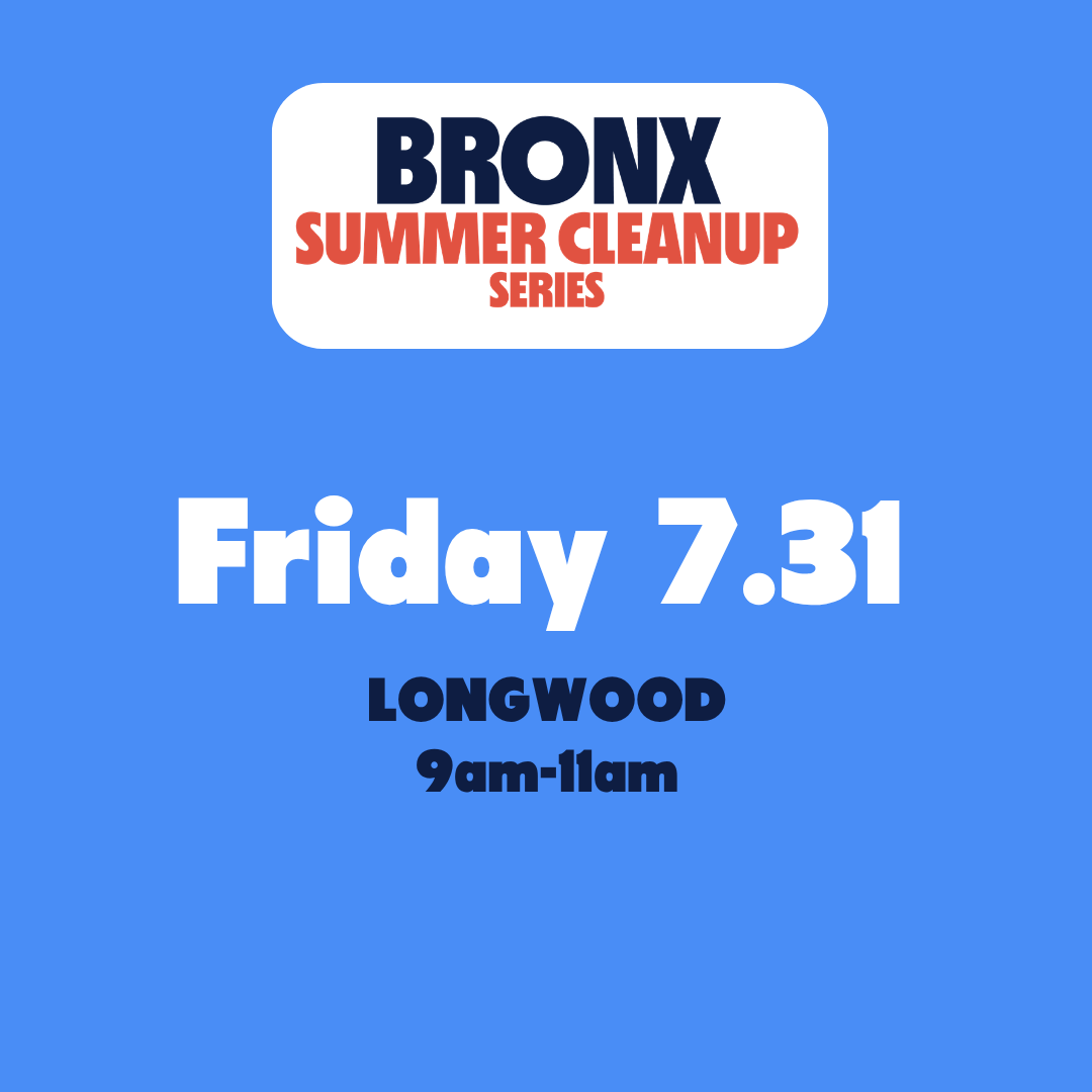 Bronx Summer Cleanup Series | Longwood