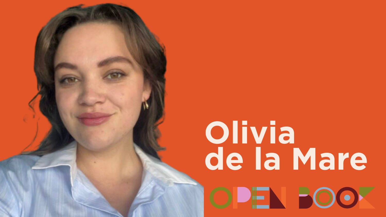 An interview with 2025 Open Book intern: Olivia de la Mare