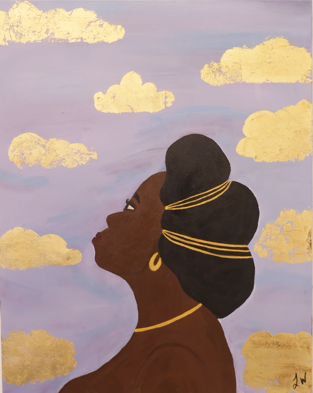 "In The Clouds" - 24in. x 30in. - $1000 
