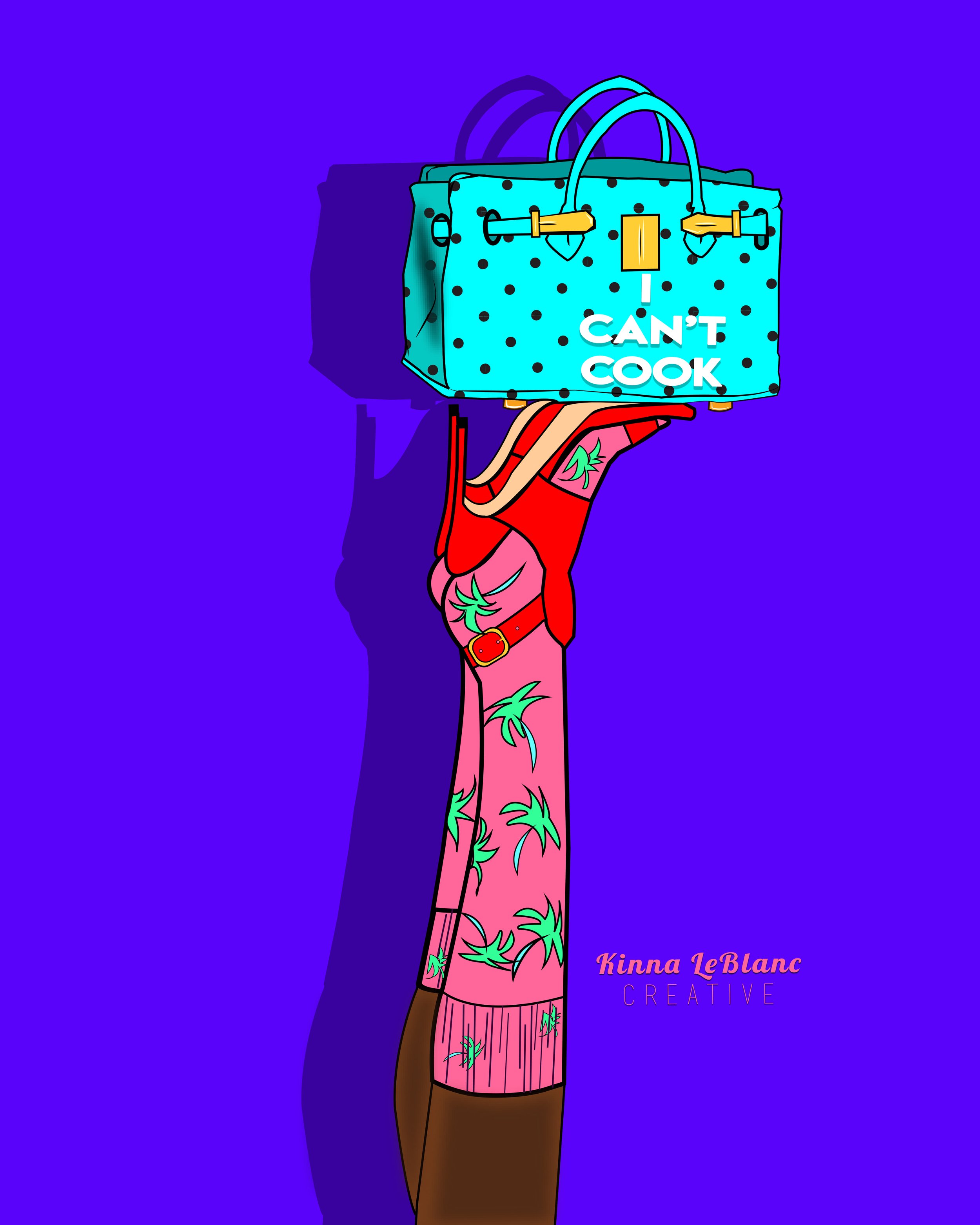 I Cant Cook | Digital Illustration | $350