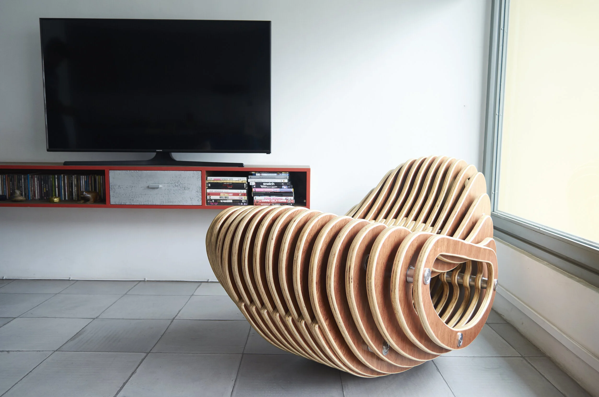 Wood rocking chair NYC