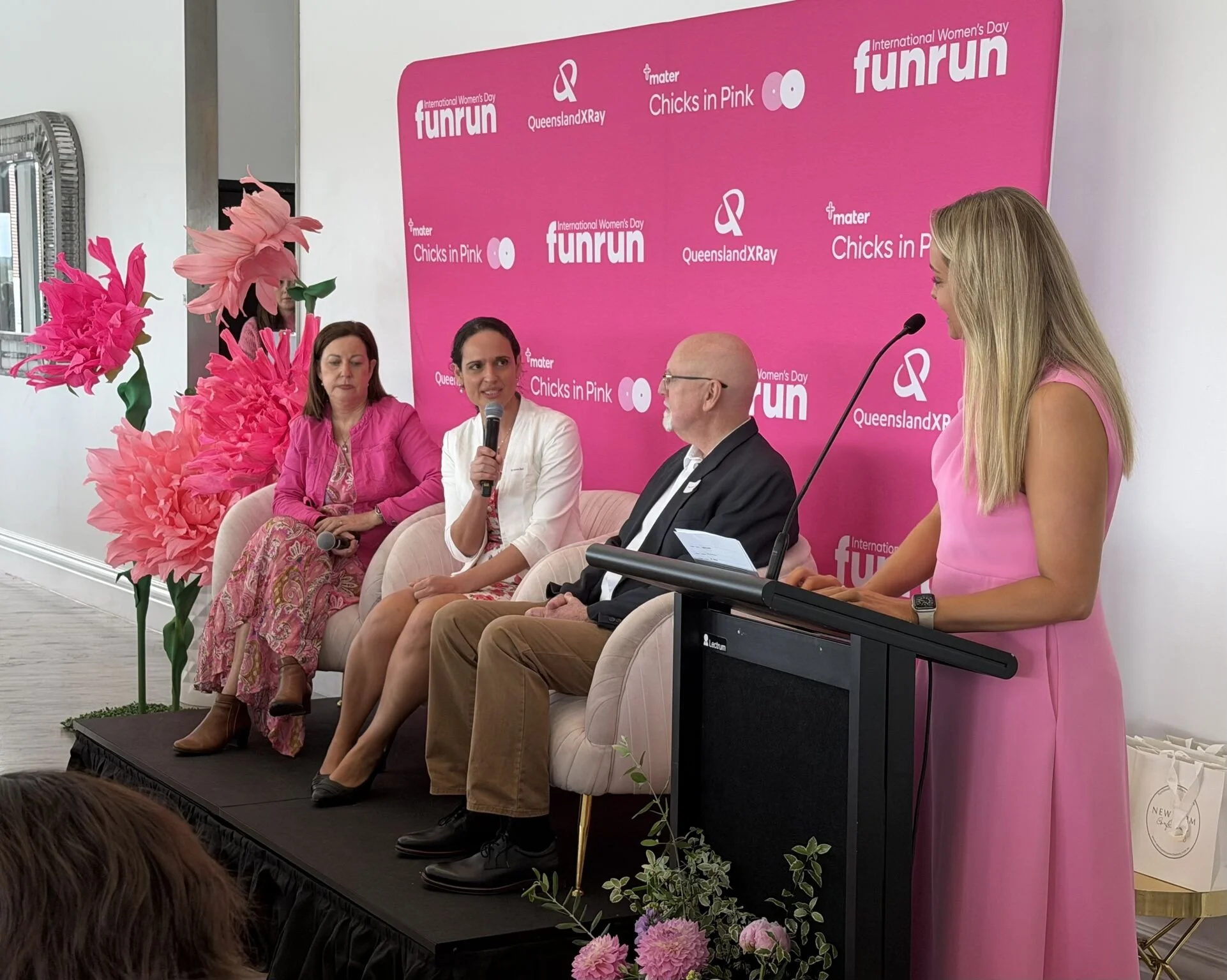 Mater Chicks in Pink “Thank you celebration high tea"