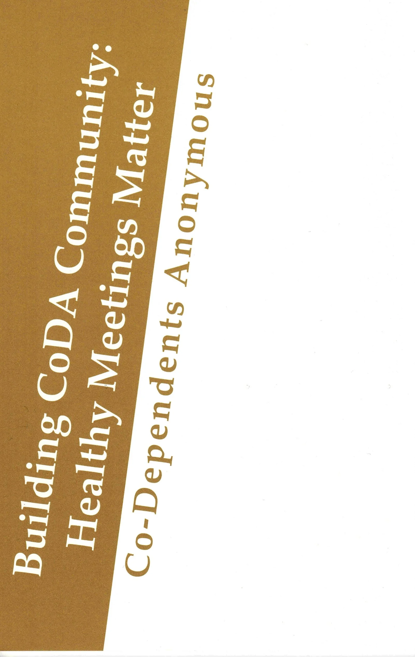 Store 2 Codependents Anonymous Australasia