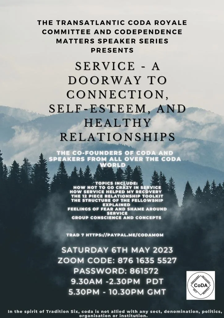 Conference Announcements Codependents Anonymous Australasia