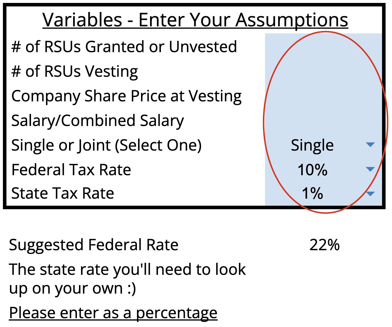 rsu tax rate us