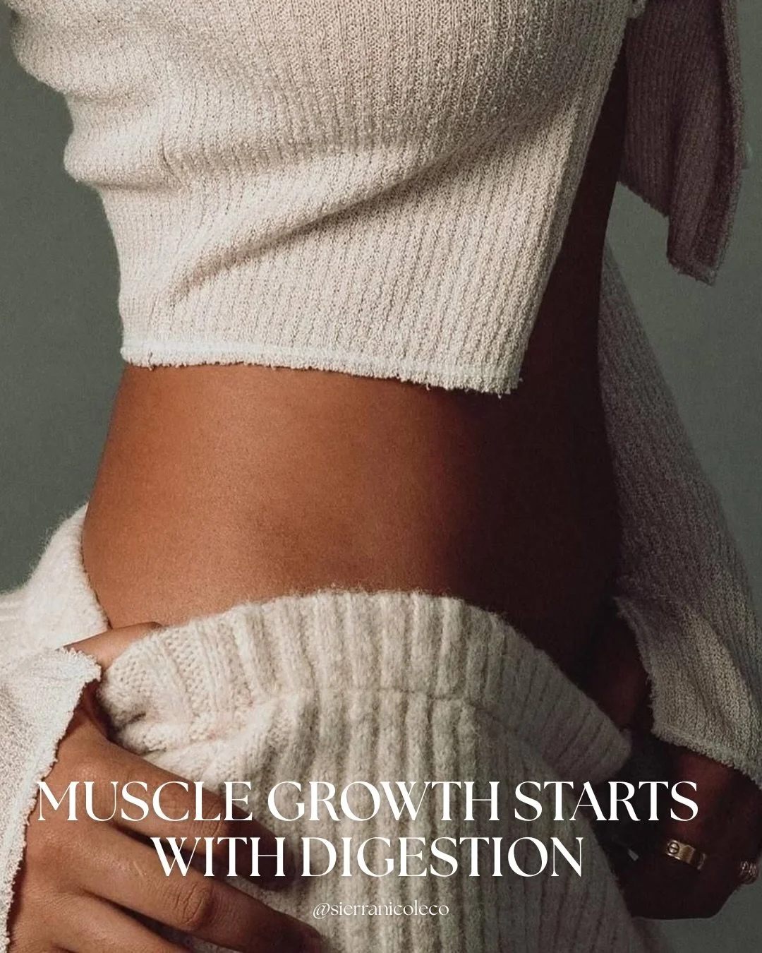 Tend to your gut 🤍

.
.
.

#guthealing #digestion #musclegrowth #stomachacid #guthealth