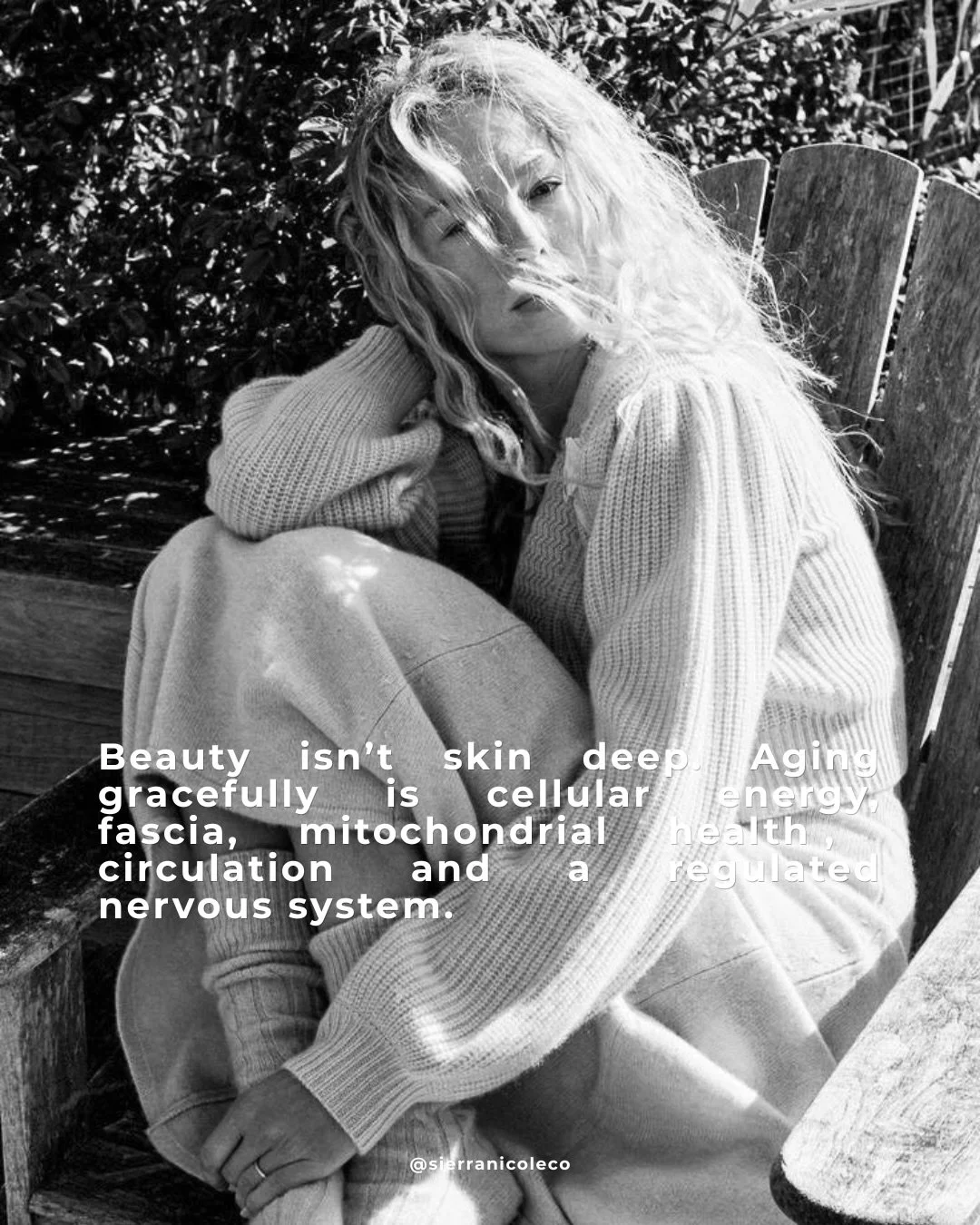 Beauty is a reflection of internal harmony ⚡️🤍

#circadian #antiaging #beautyroutine #agegracefully #mitochondria