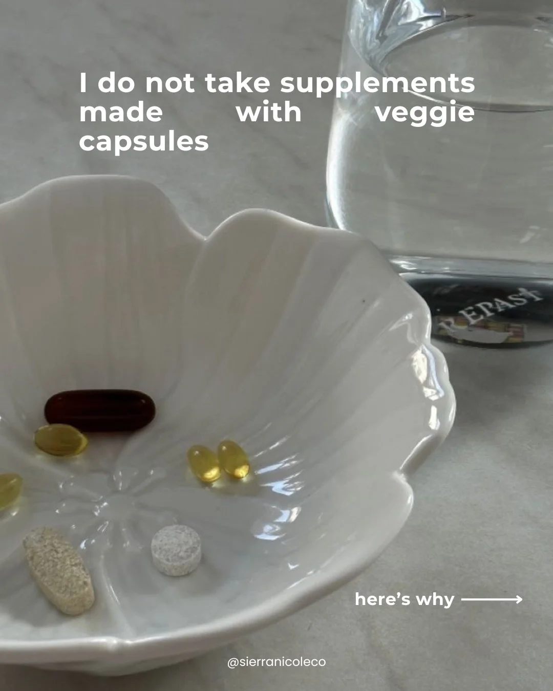 Gelatin capsules only⚡️

.
.
.

#veggiecapsules #guthealth #digestiveissues #supplement #holisticpractitioner