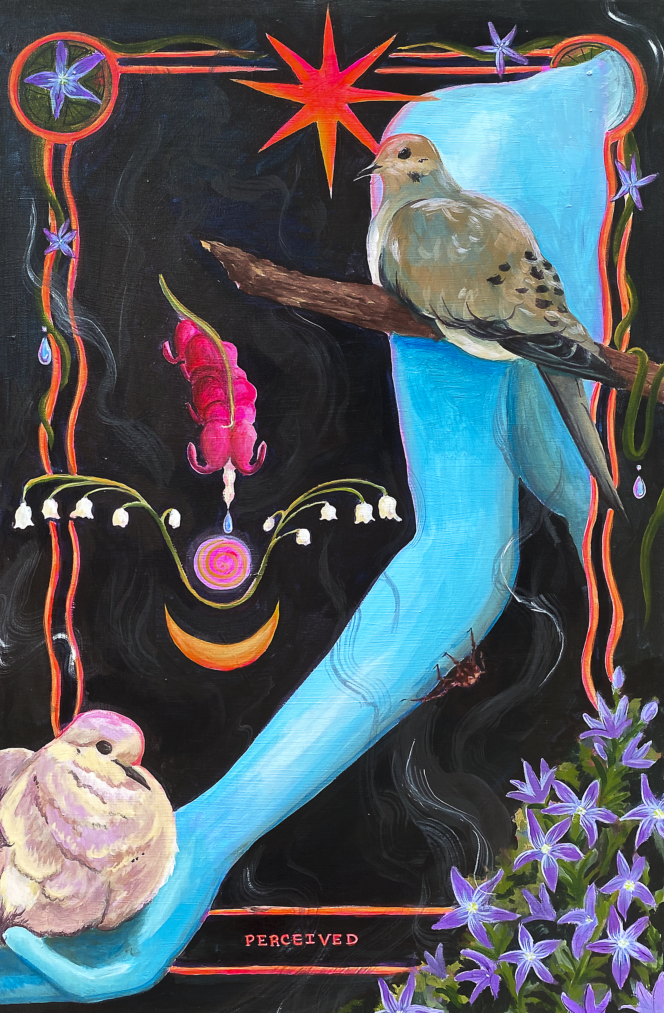 Perceived - Acrylic on canvas